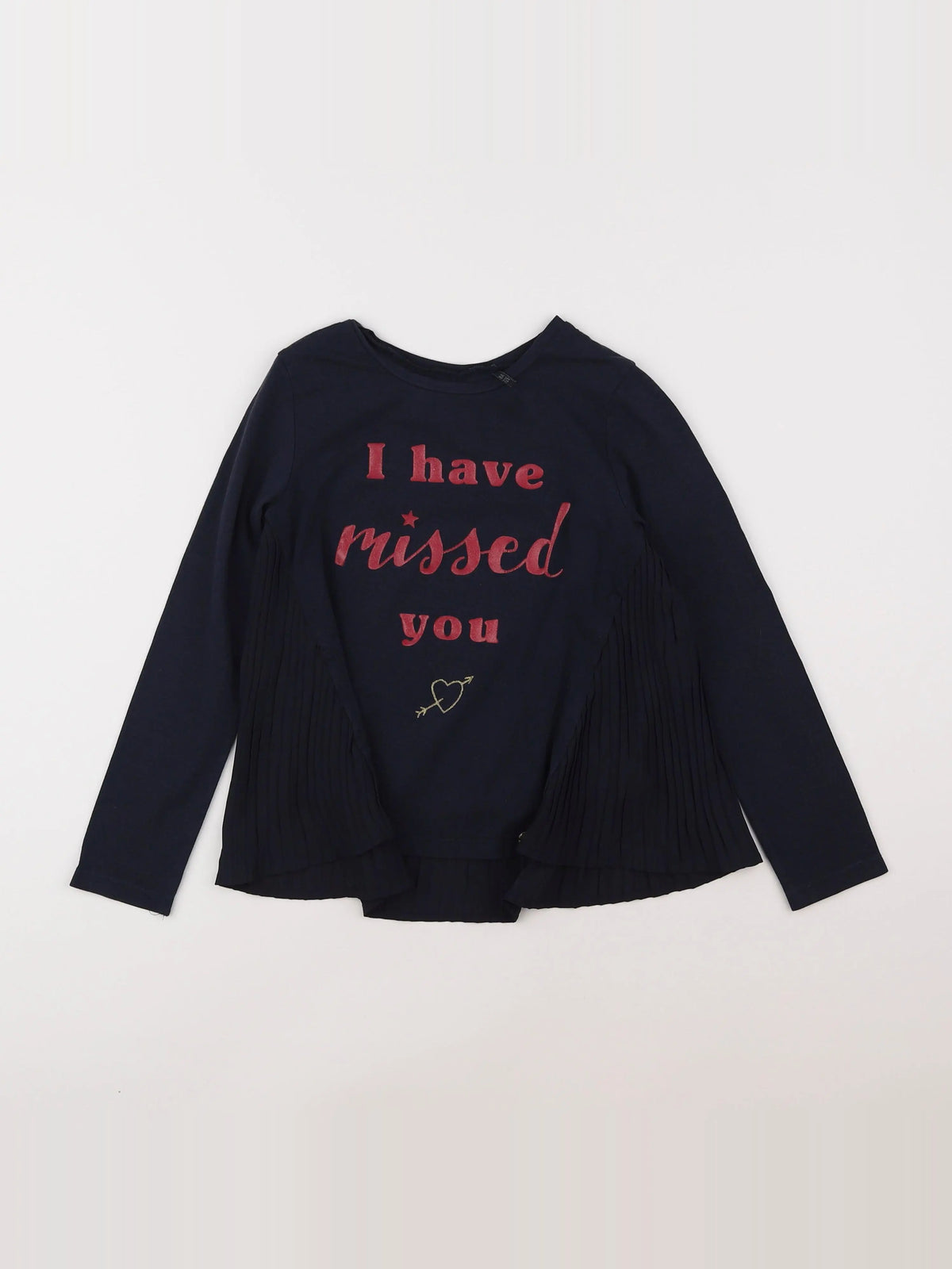 IKKS - tee-shirt bleu - 8 ans