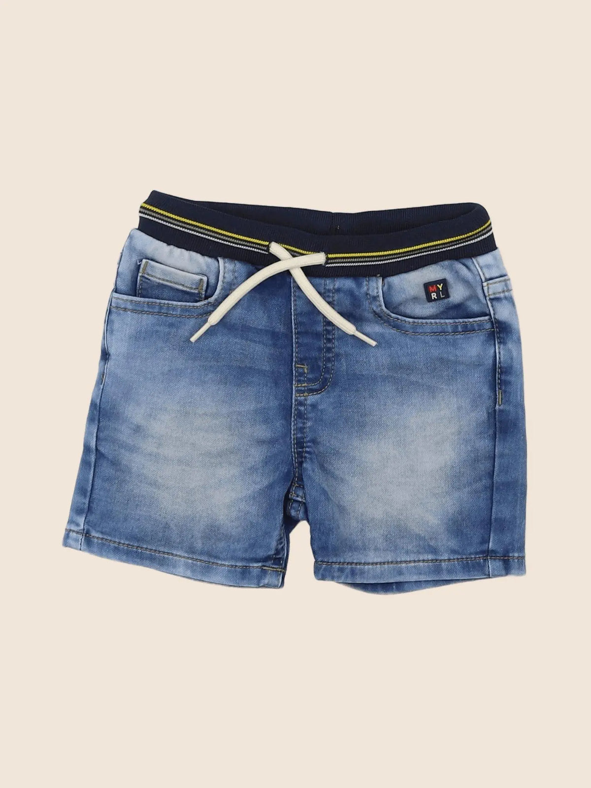 Mayoral - short bleu - 12 mois