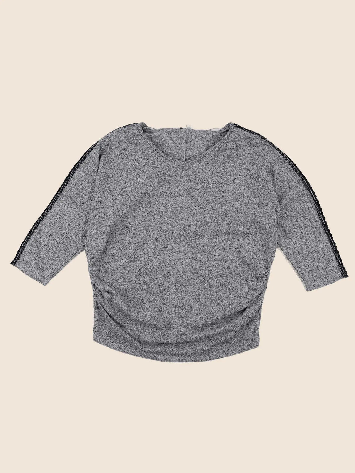 La Halle - pull grossesse gris - 44 à 46