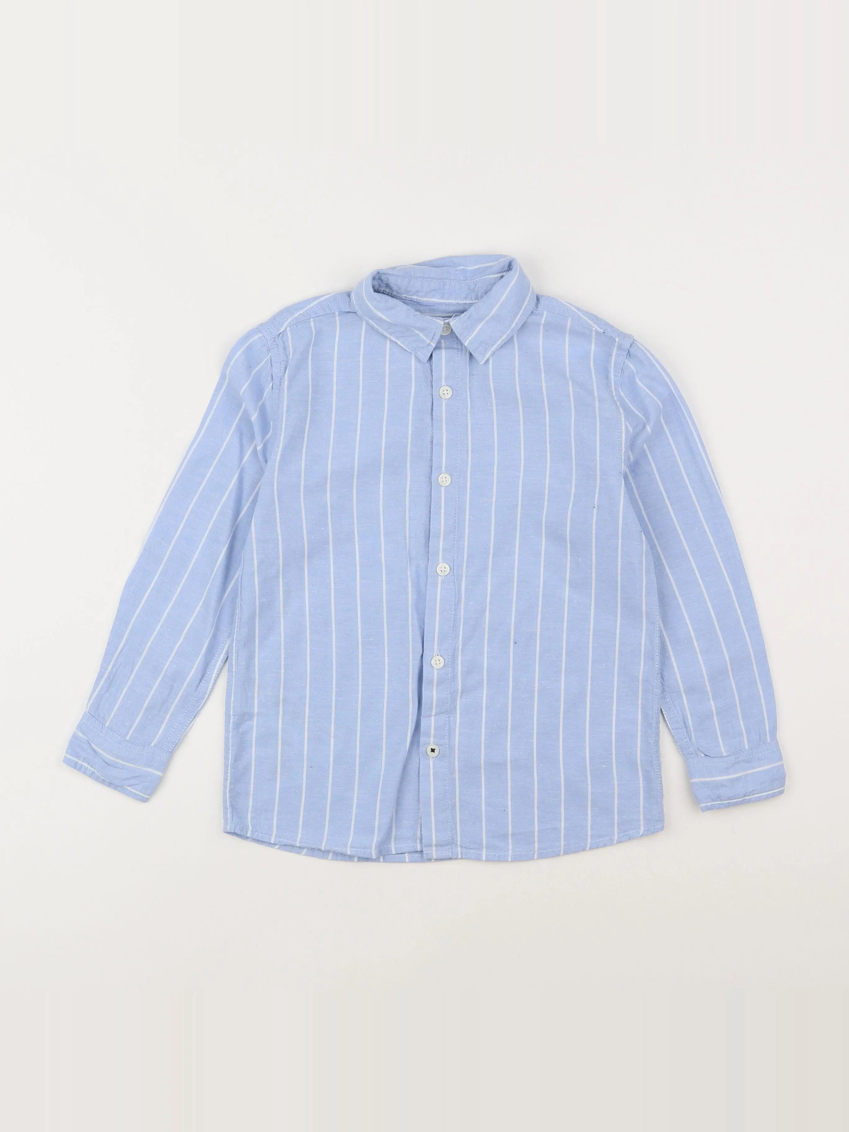 Mango - chemise bleu - 6 ans