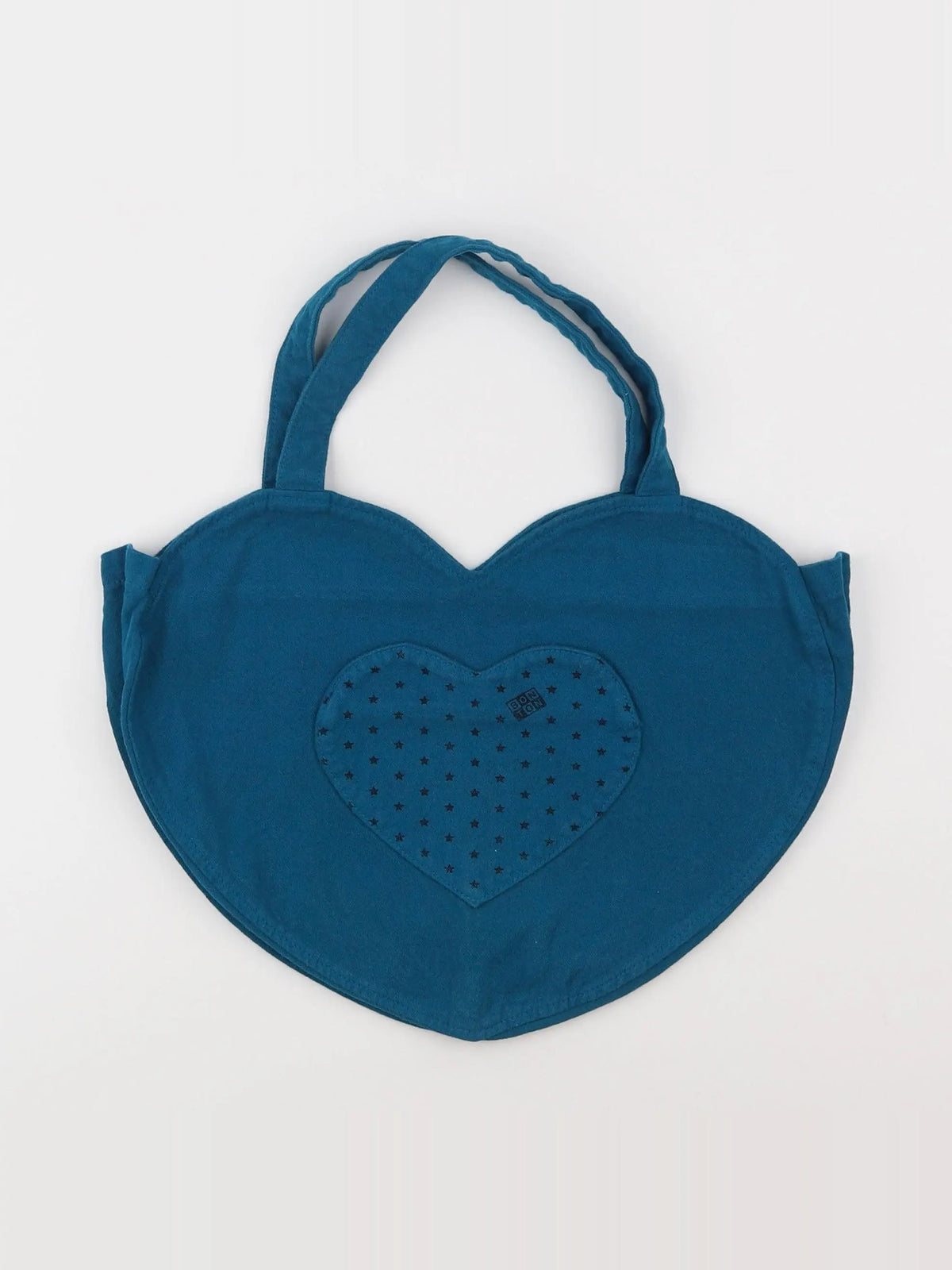 Bonton - sac bleu - 40x30cm