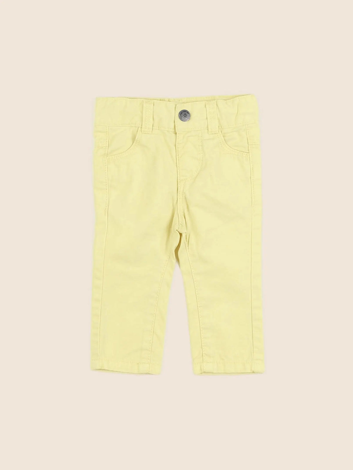 Tape à l'oeil - pantalon jaune - 3 mois