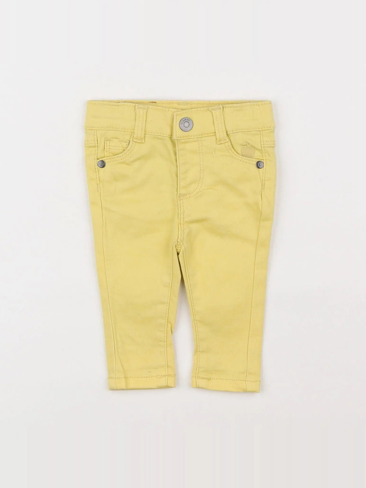 Tape à l'oeil - pantalon jaune - 3 mois