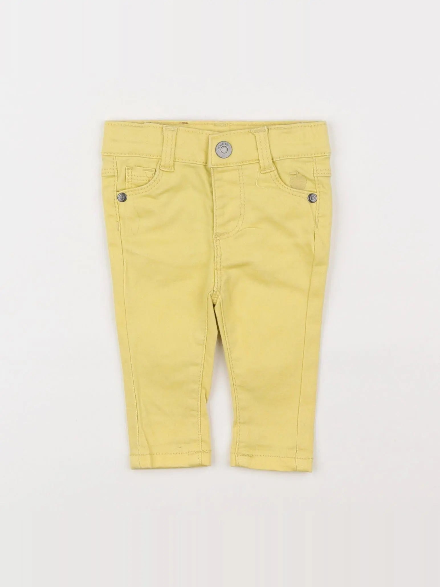 Tape à l'oeil - pantalon jaune - 3 mois