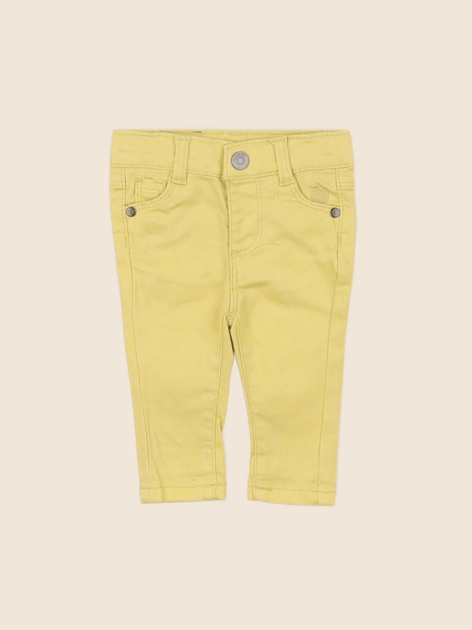 Tape à l'oeil - pantalon jaune - 3 mois