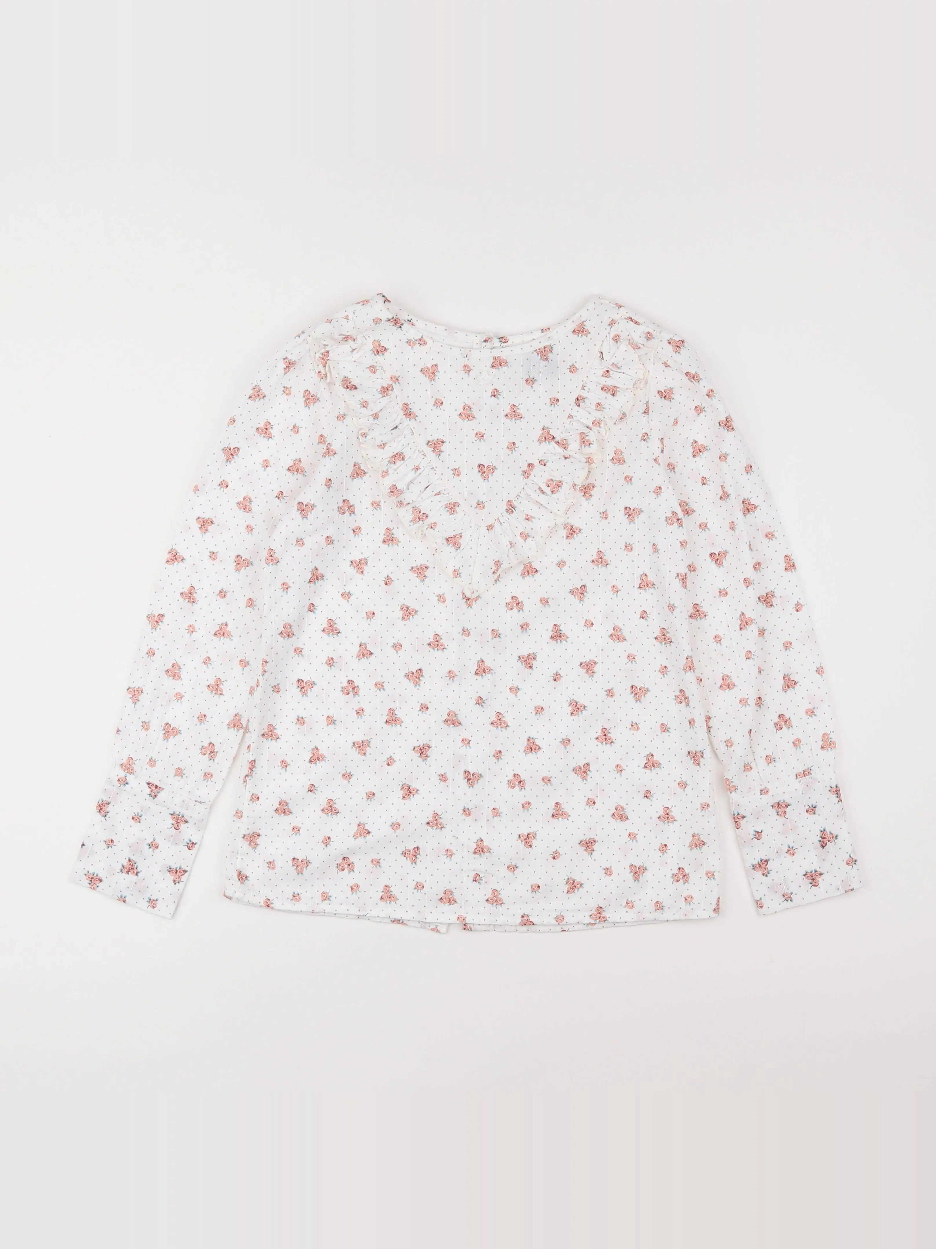 Tocoto vintage - blouse blanc - 10 ans