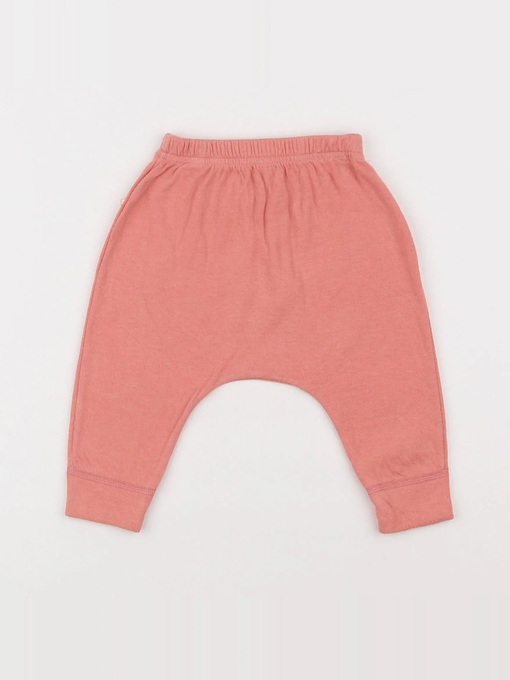Petit Bateau - sarouel rose - 6 mois