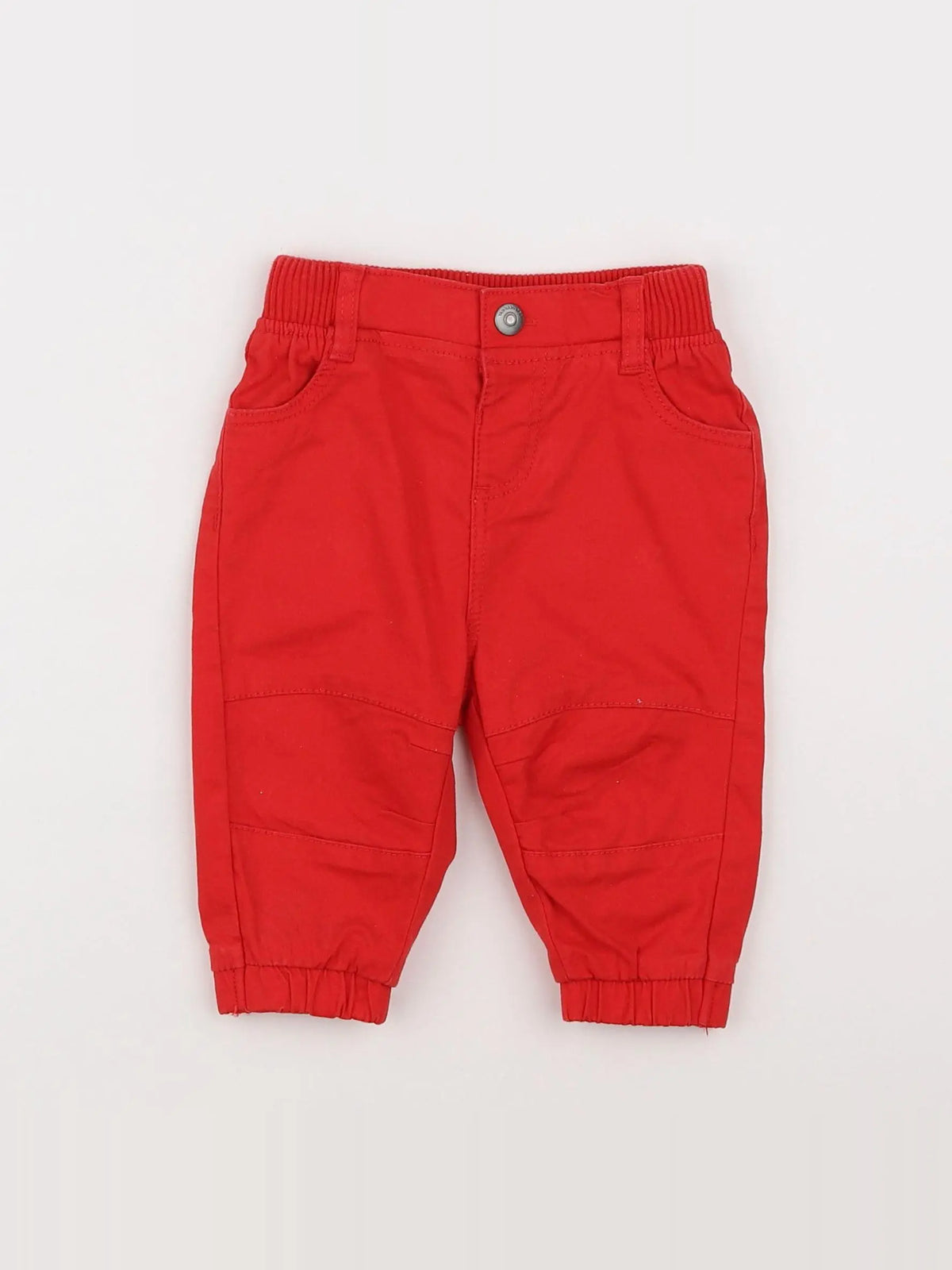 Tape à l'oeil - pantalon rouge - 6 mois