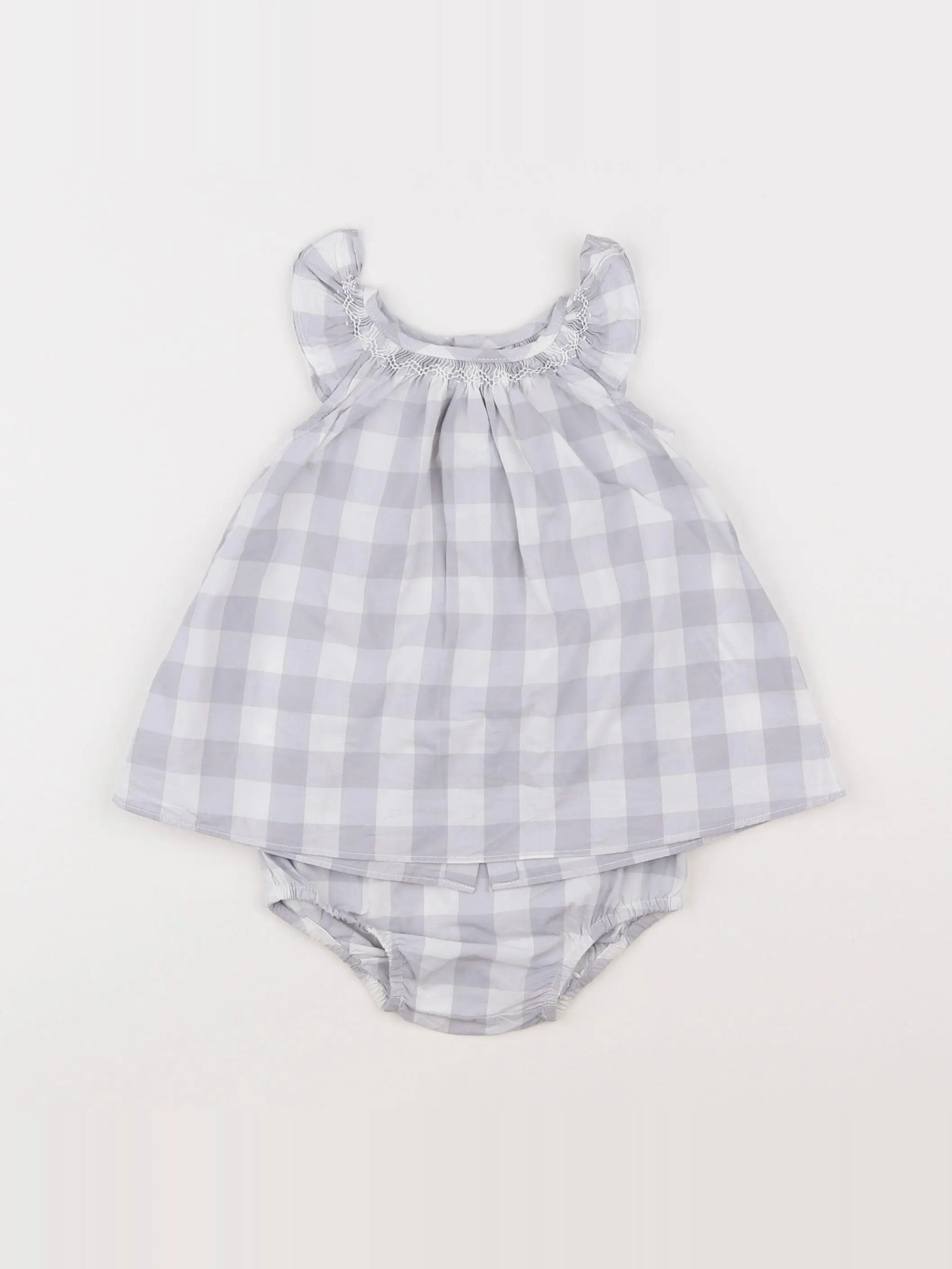 Jacadi - robe blanc - 3 mois