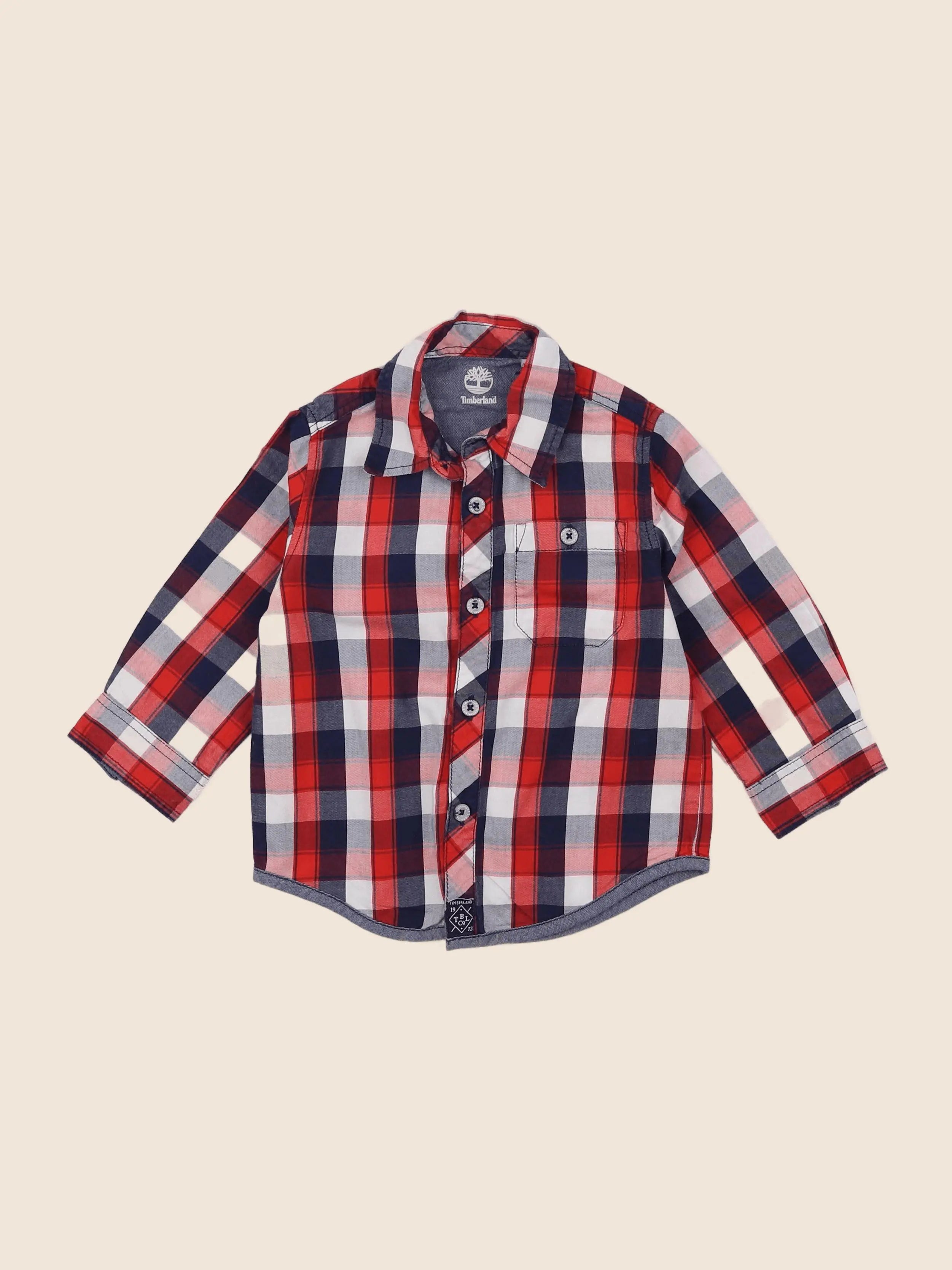 Timberland - chemise multicolore - 18 mois