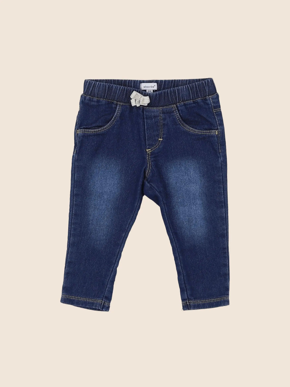 Absorba - jegging bleu - 6 mois