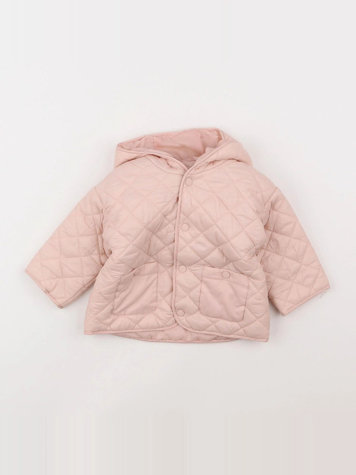 Vertbaudet - imperméable rose - 9 mois