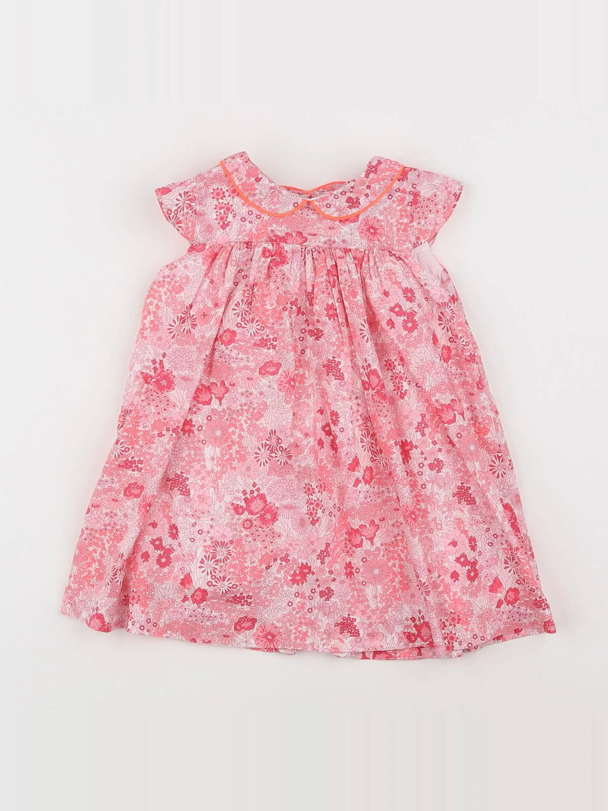Jacadi - robe liberty rose - 12 mois