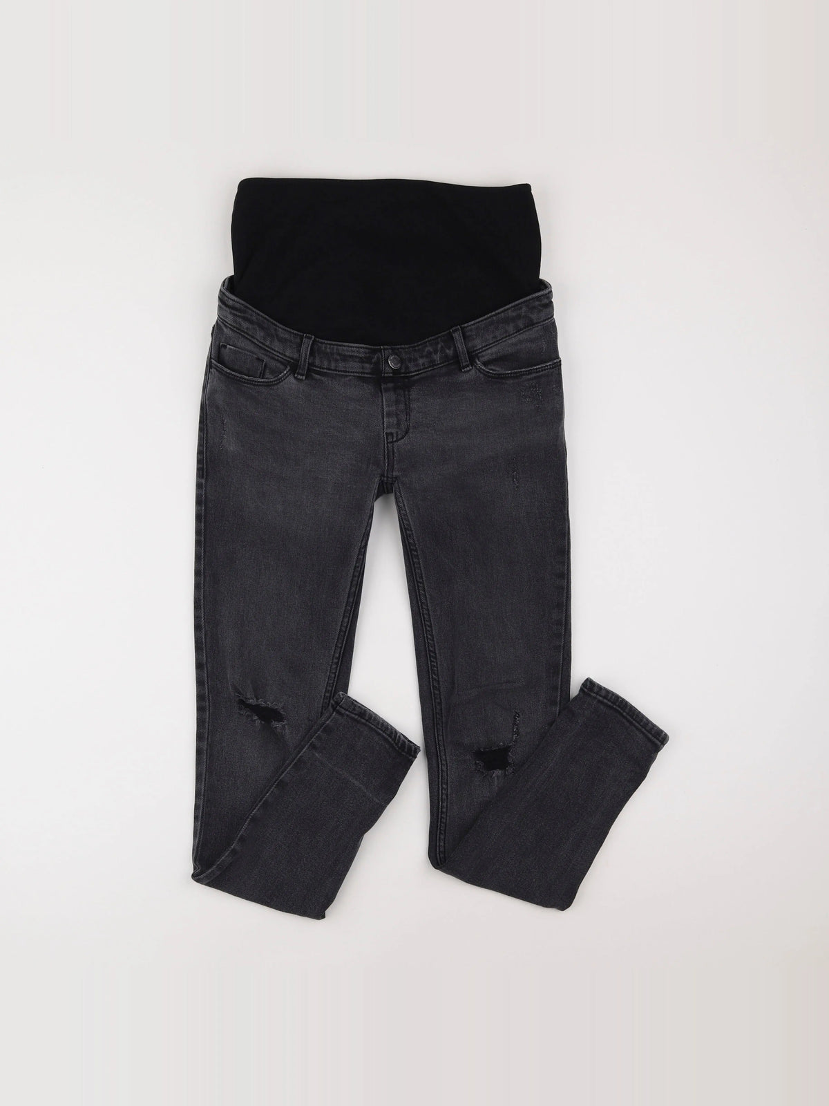 Kiabi - jean grossesse gris - 36