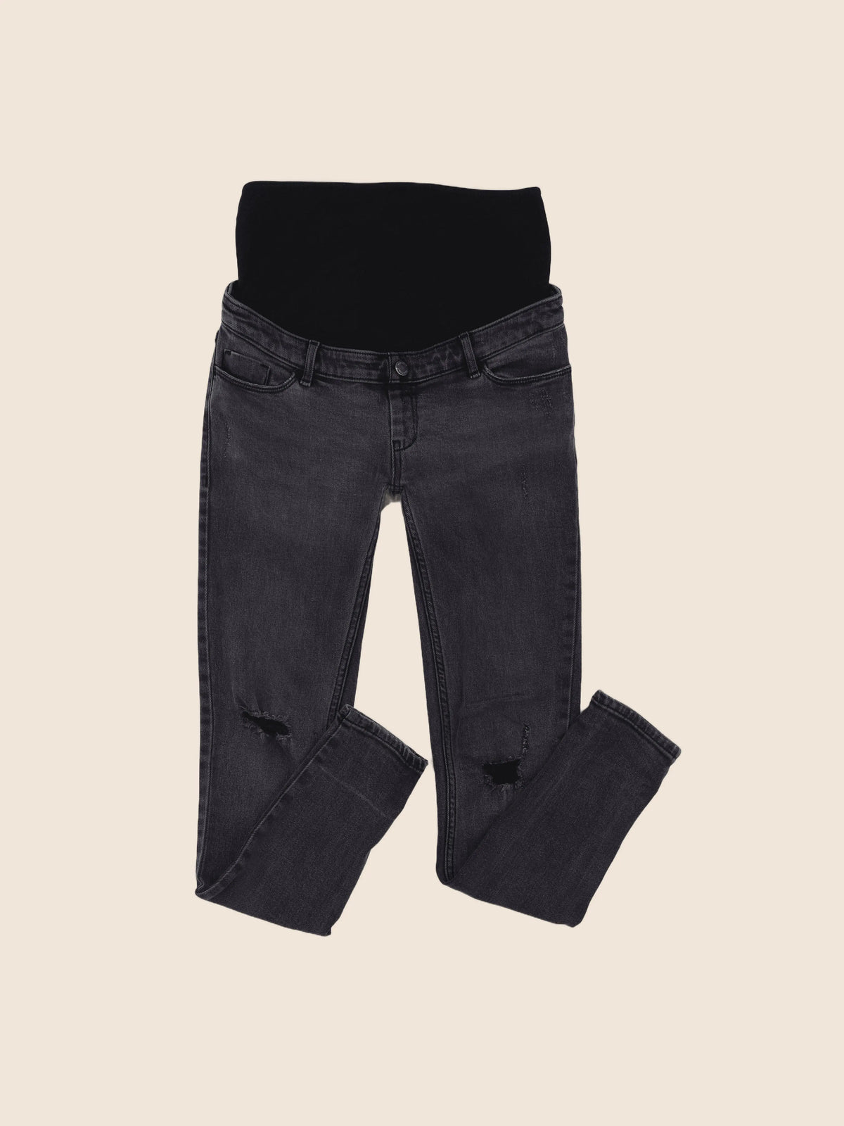Kiabi - jean grossesse gris - 36