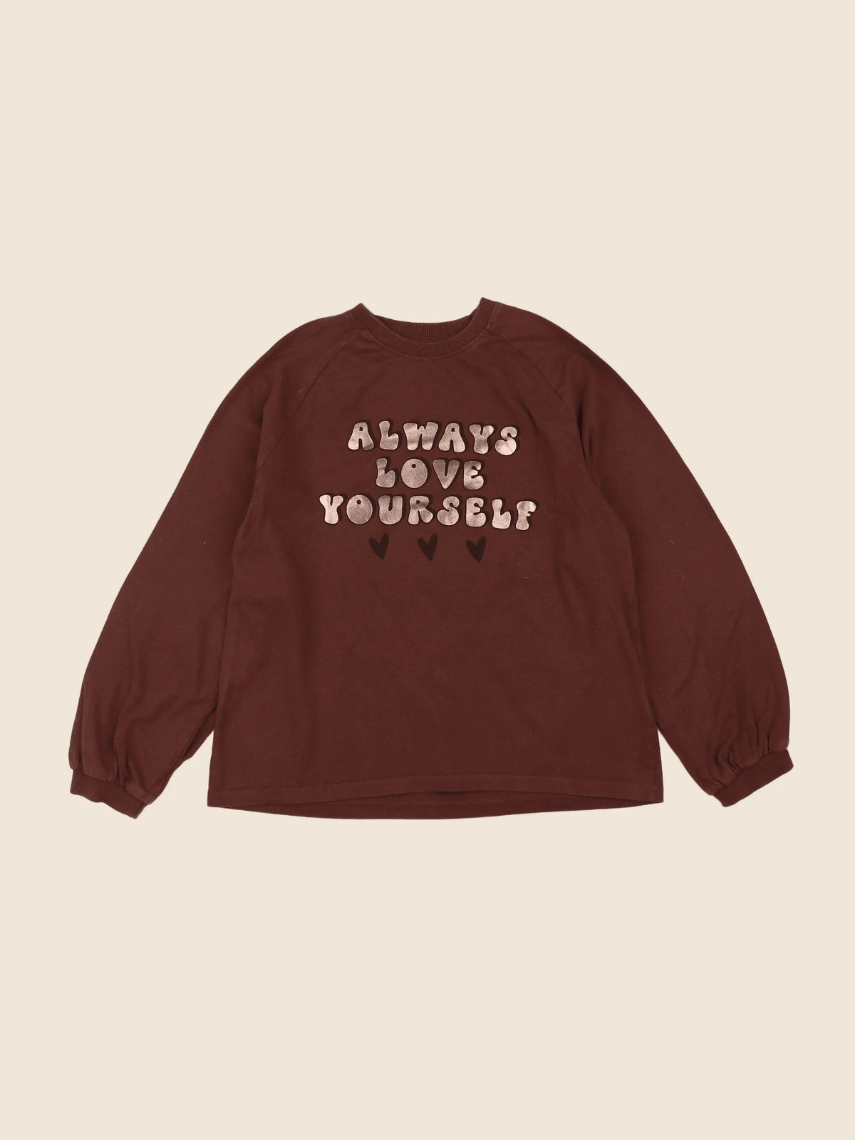 Vertbaudet - tee-shirt marron - 10 ans