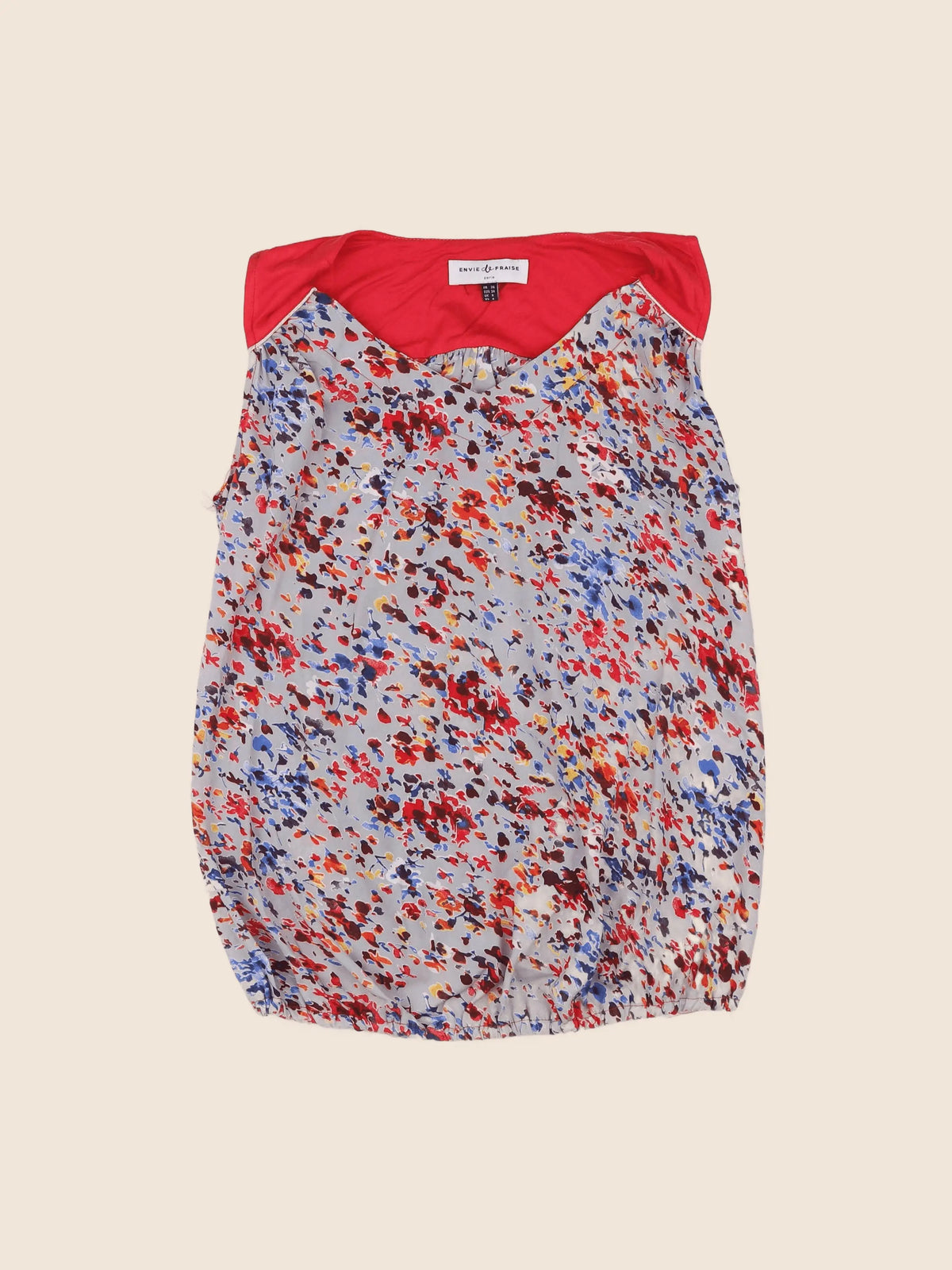 Envie de fraise - blouse grossesse rose, gris - 36
