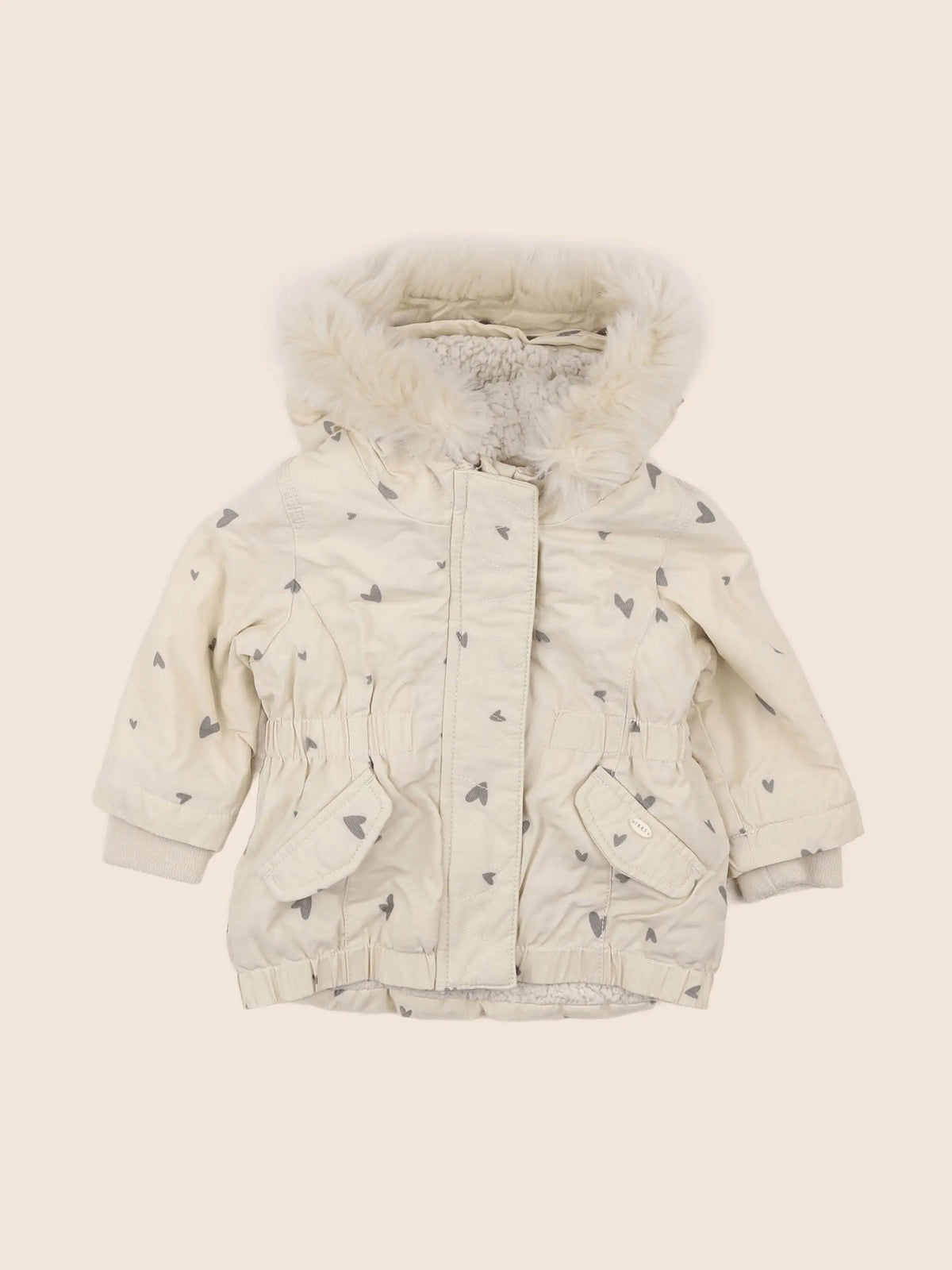 IKKS - parka beige - 6 mois