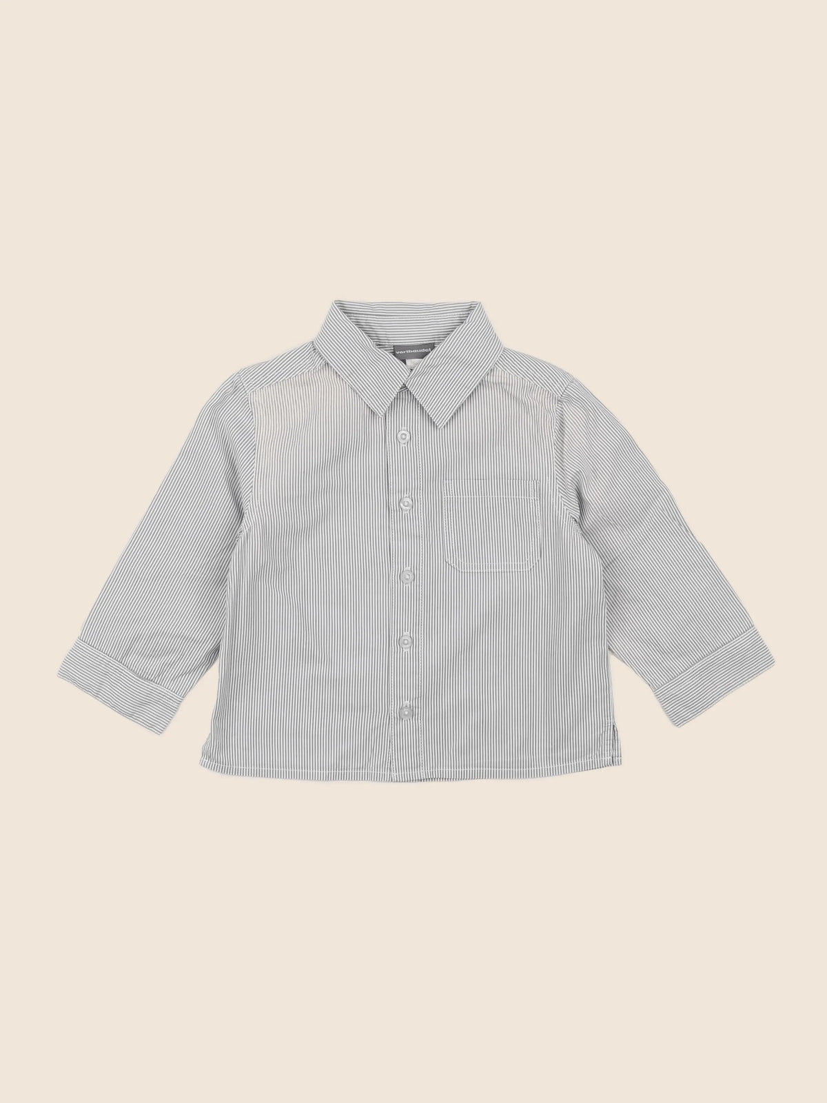 Vertbaudet - chemise gris - 2 ans