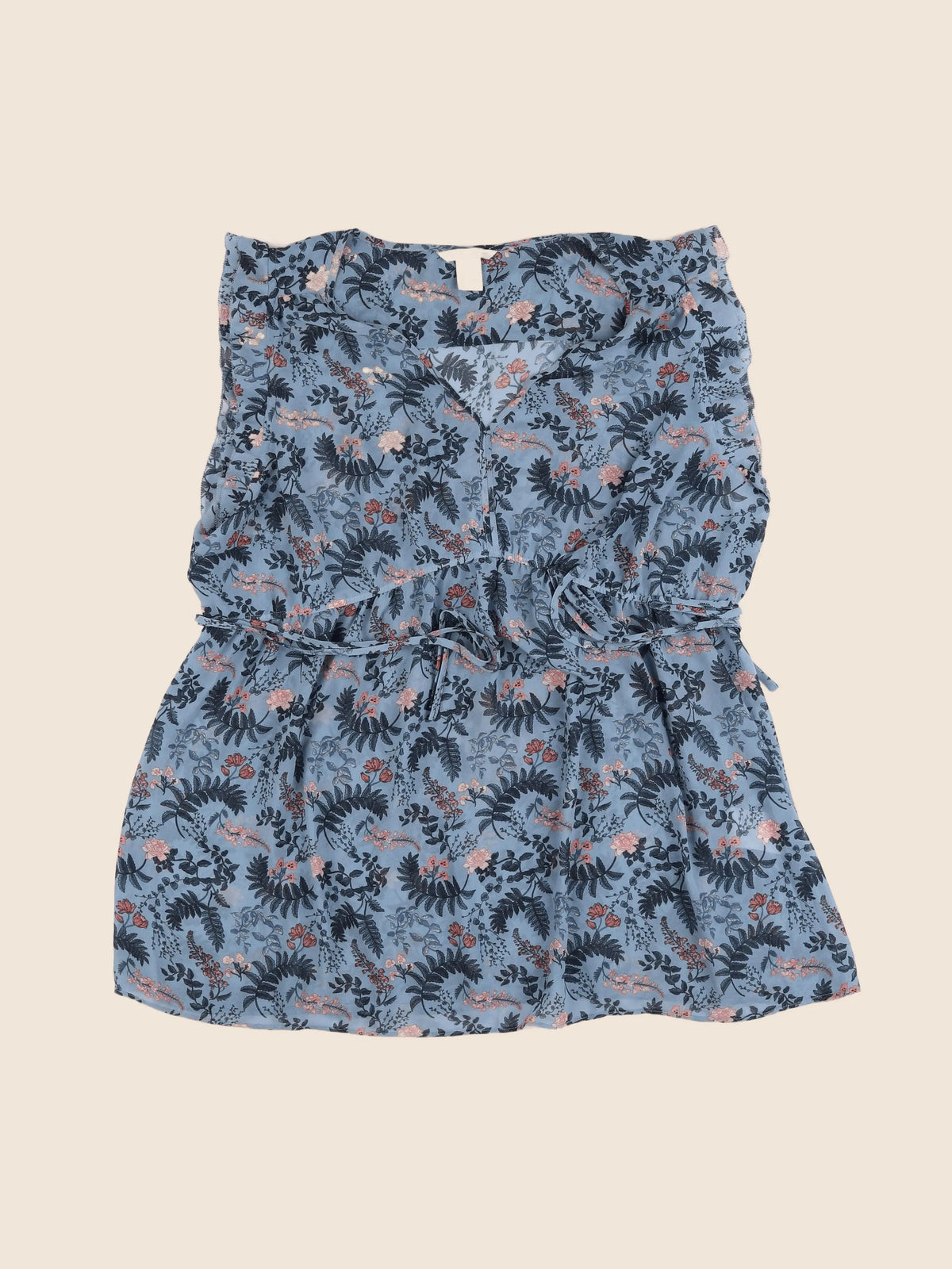 H&M - blouse grossesse bleu - 48 à 50