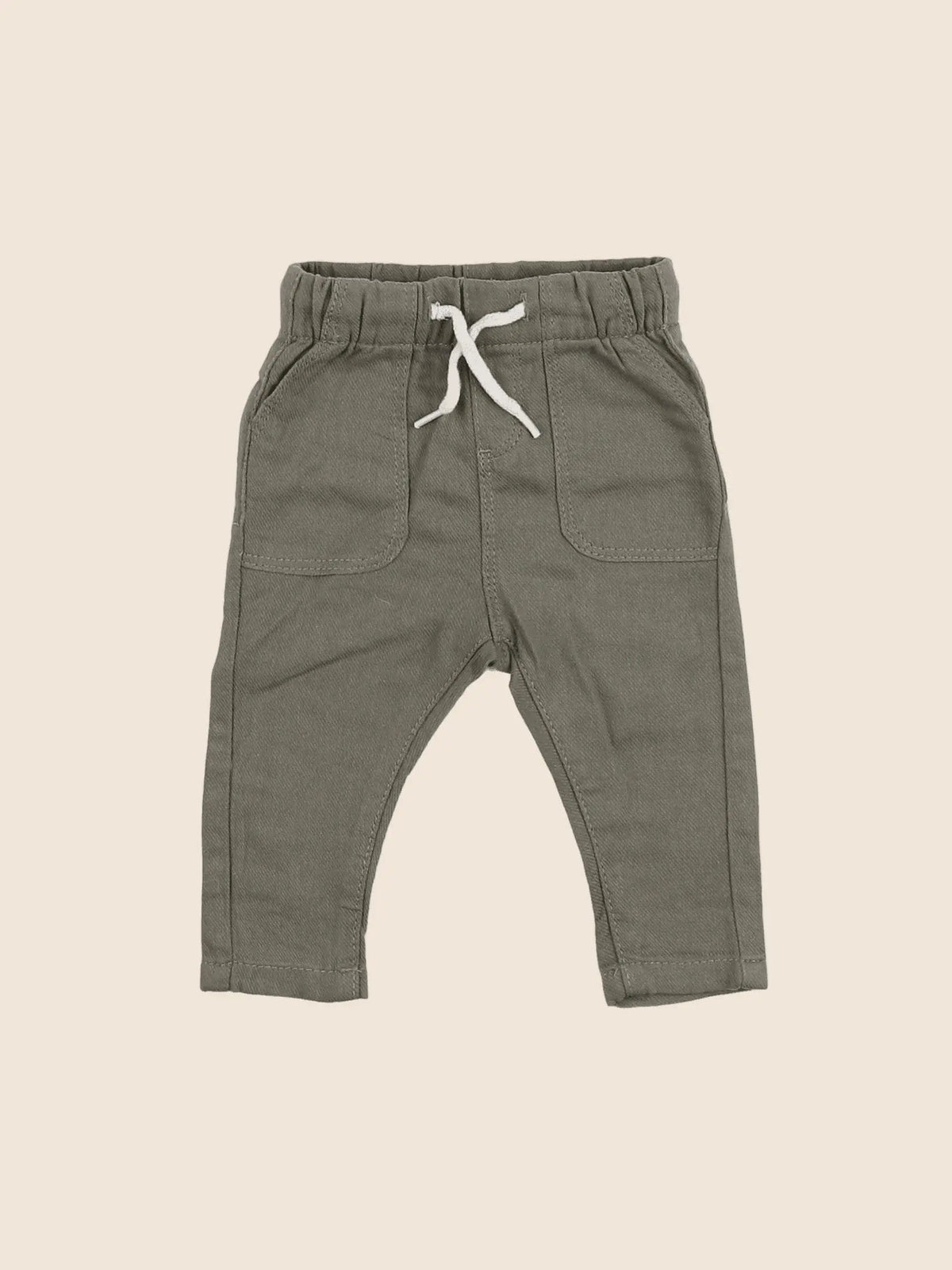 Vertbaudet - pantalon vert - 3 mois