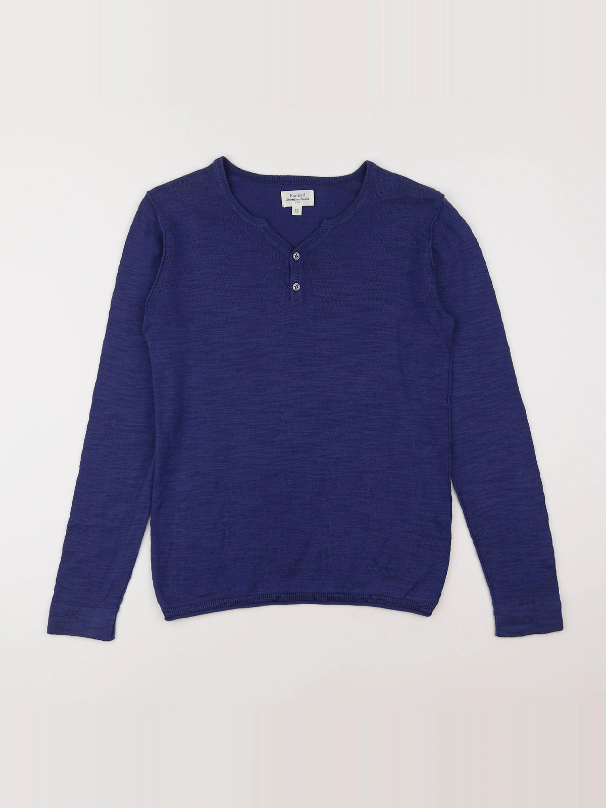 Hartford - pull bleu - 12 ans
