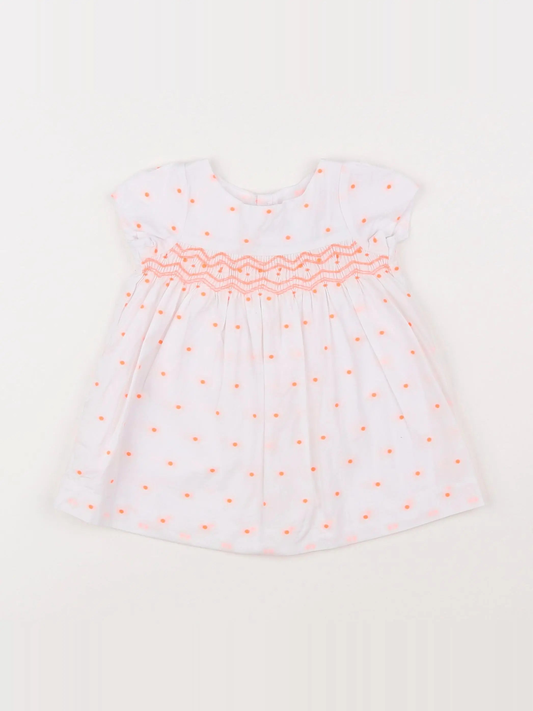 Jacadi - robe blanc - 6 mois