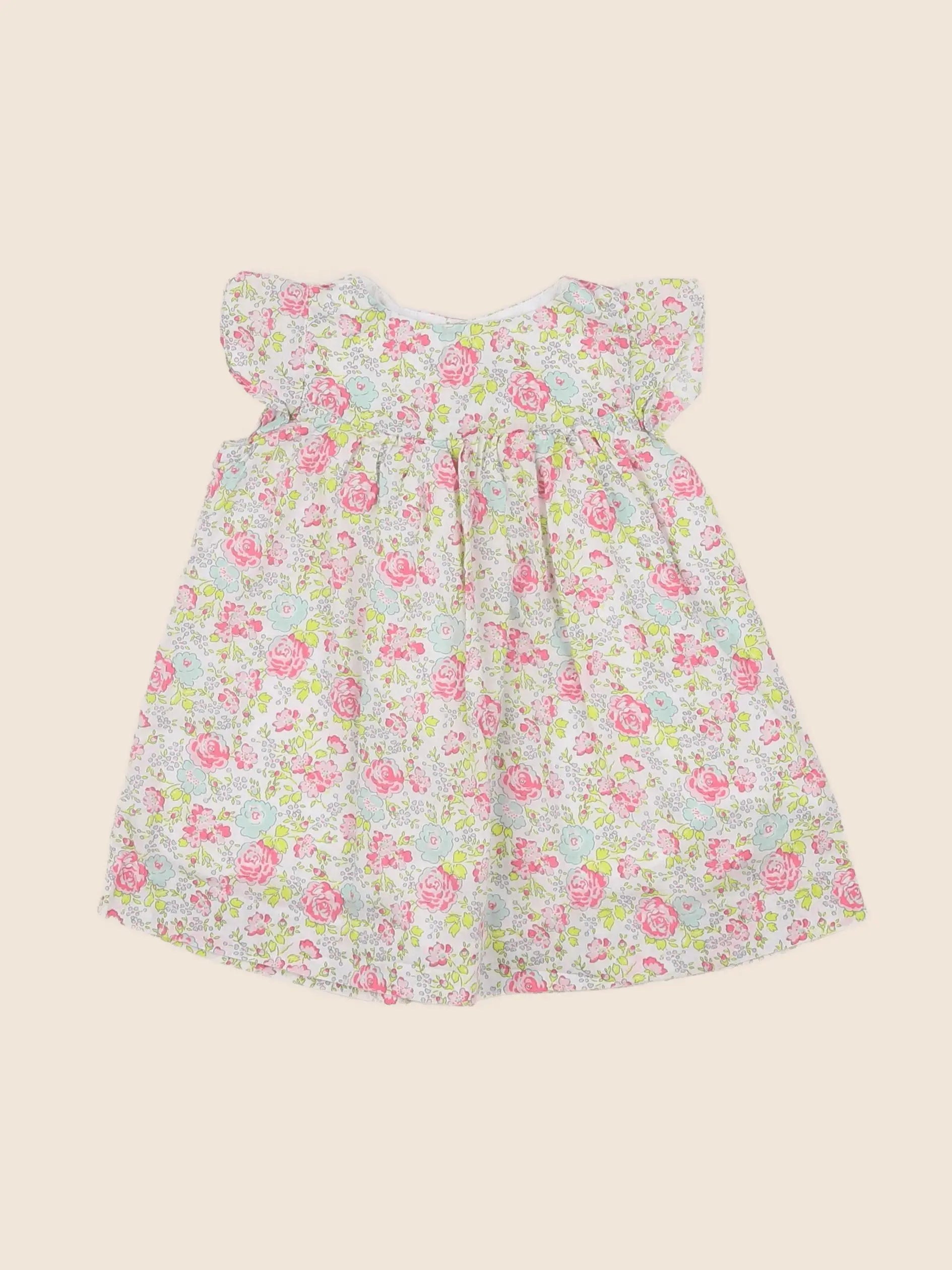 Jacadi - robe liberty multicolore - 6 mois