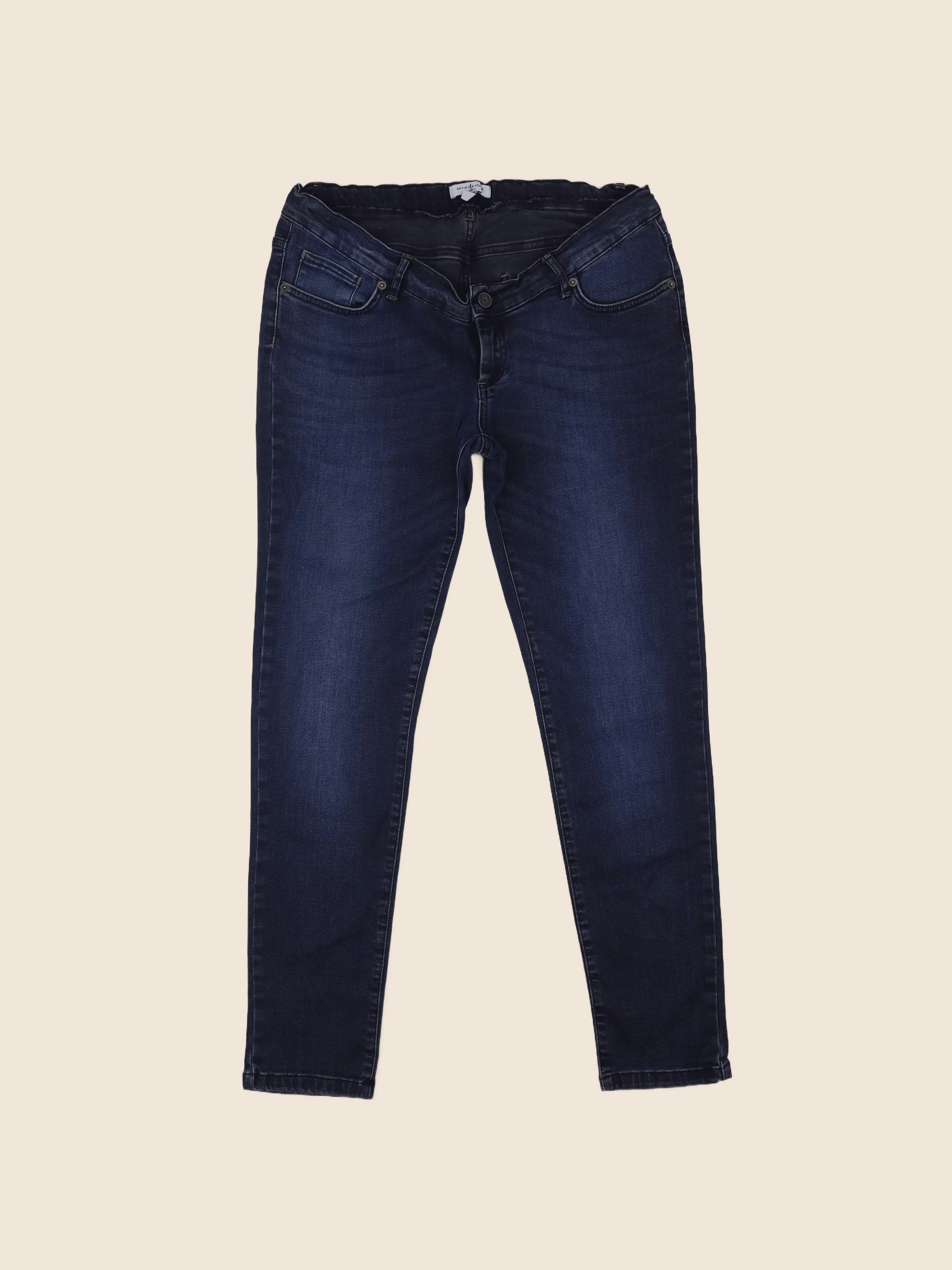 Envie de fraise - jean grossesse bleu - 44