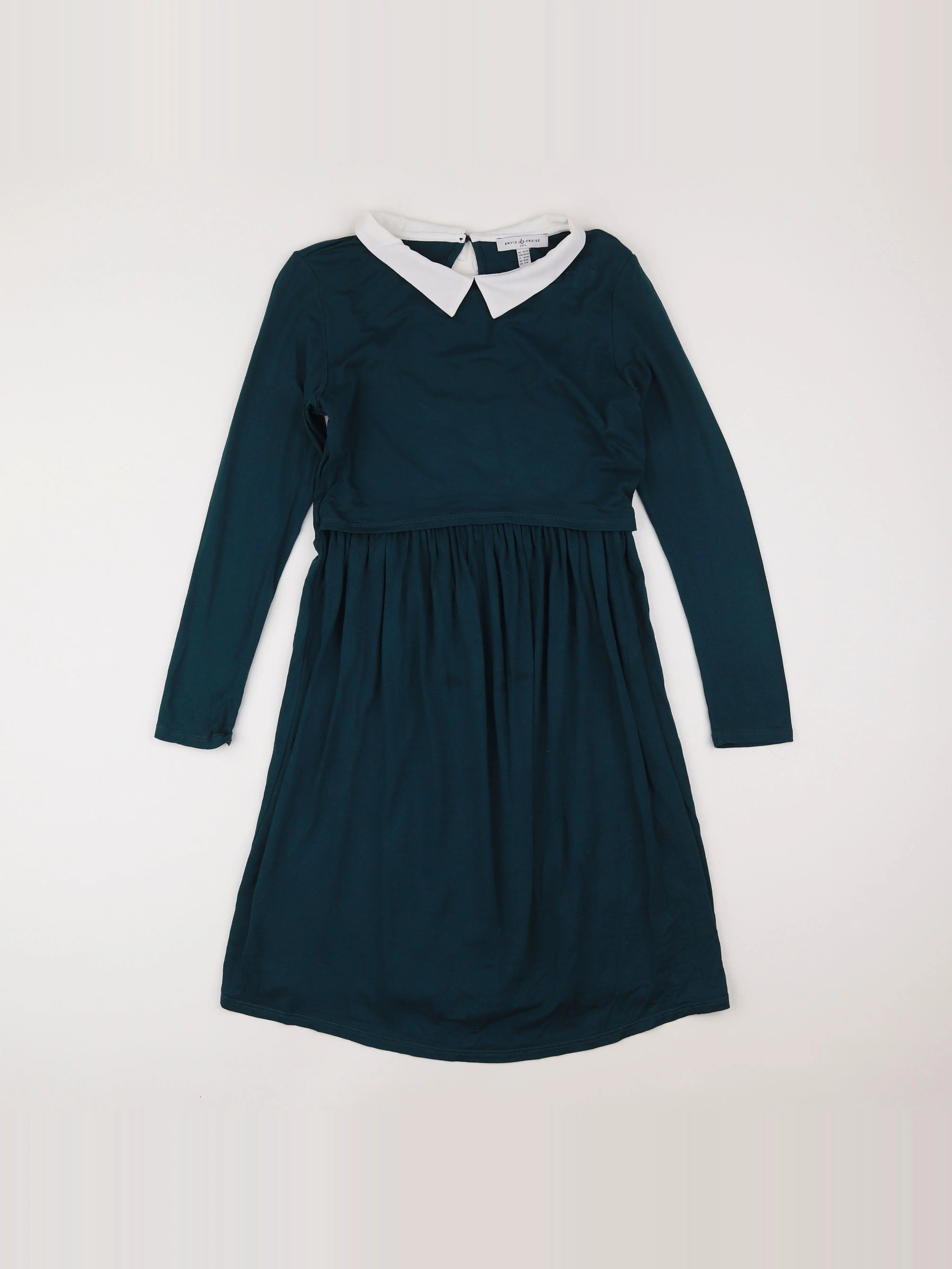 Envie de fraise - robe grossesse vert - 36 à 38