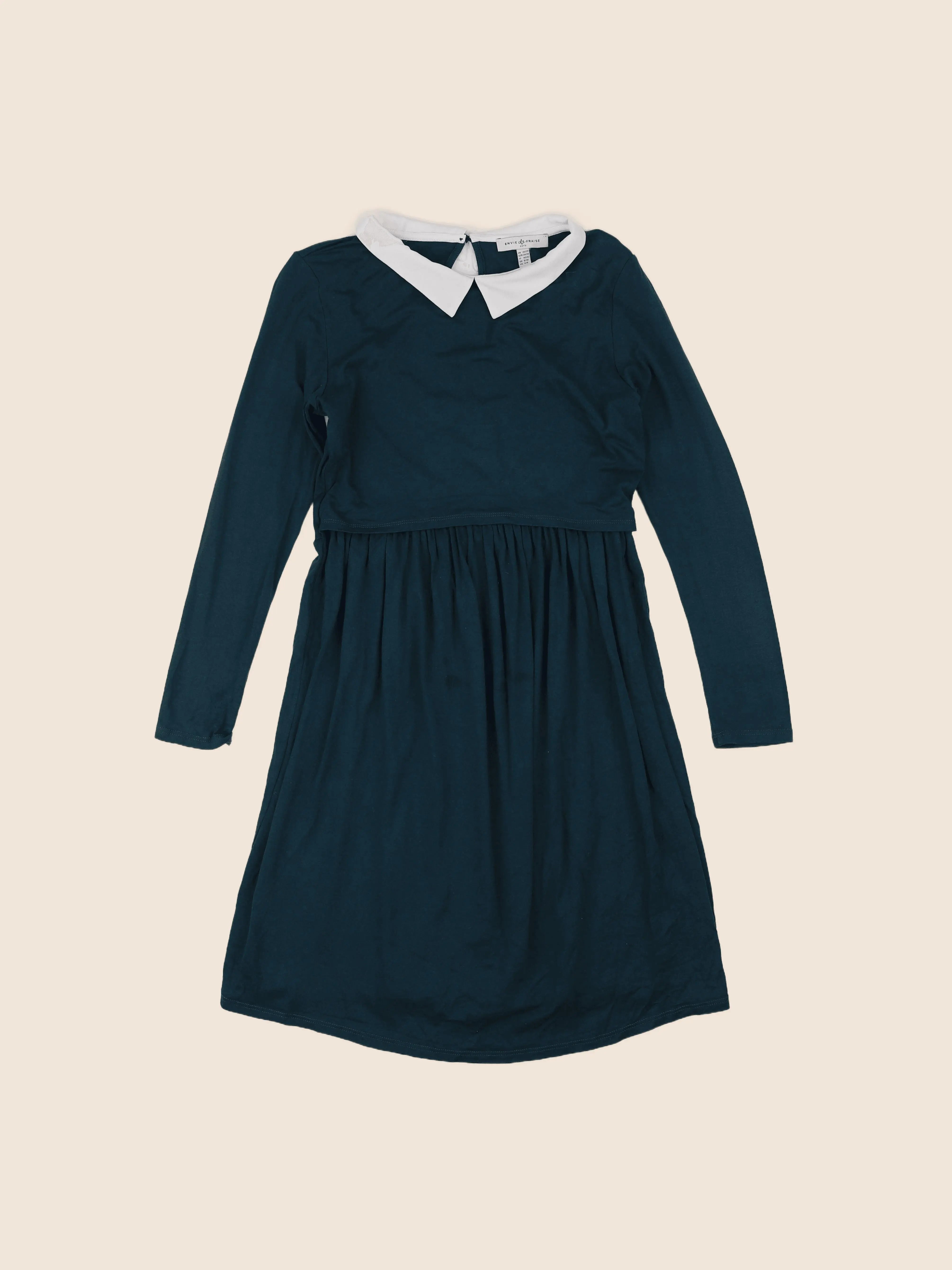 Envie de fraise - robe grossesse vert - 36 à 38