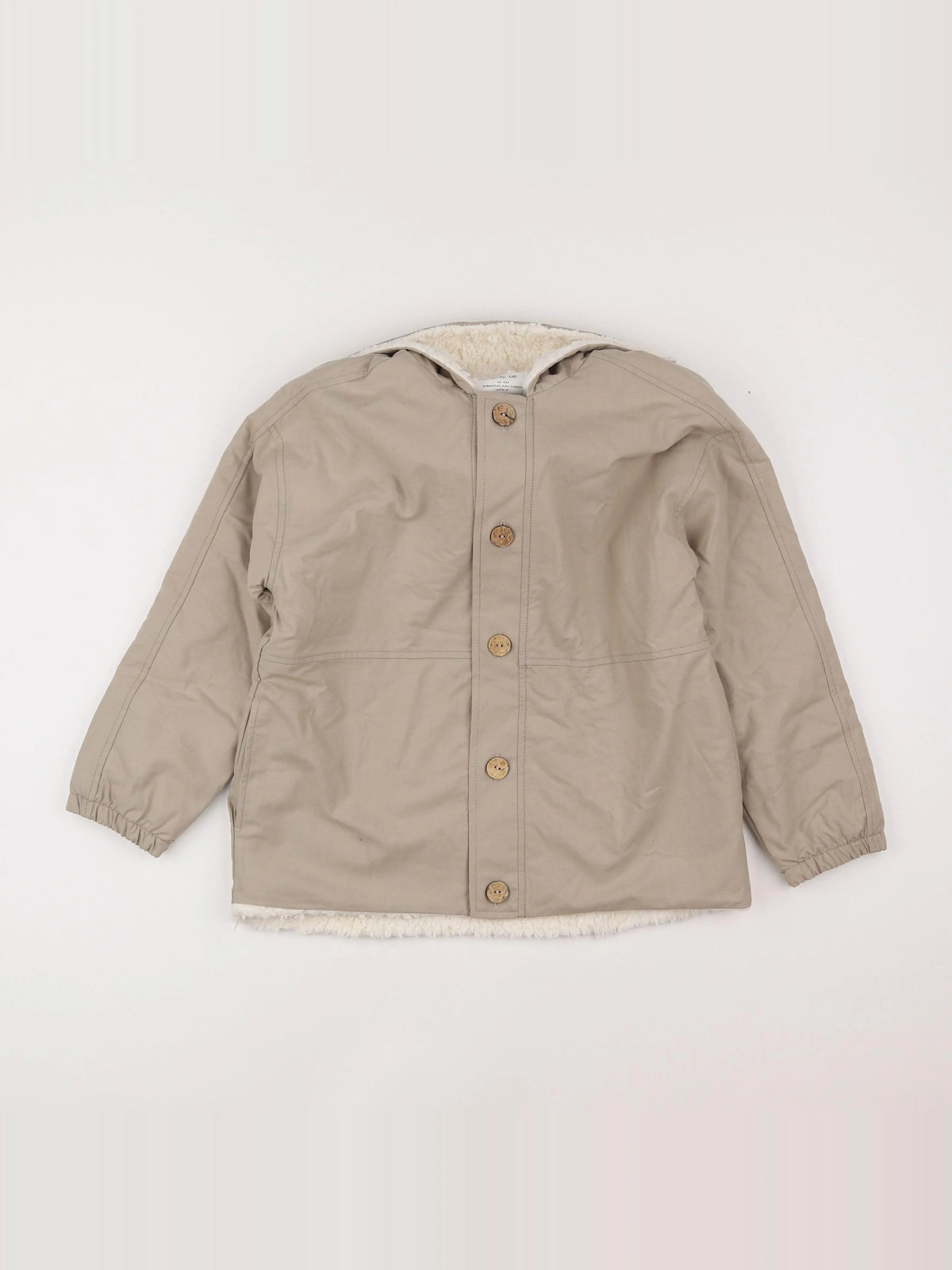 Play Up - veste beige - 10 ans