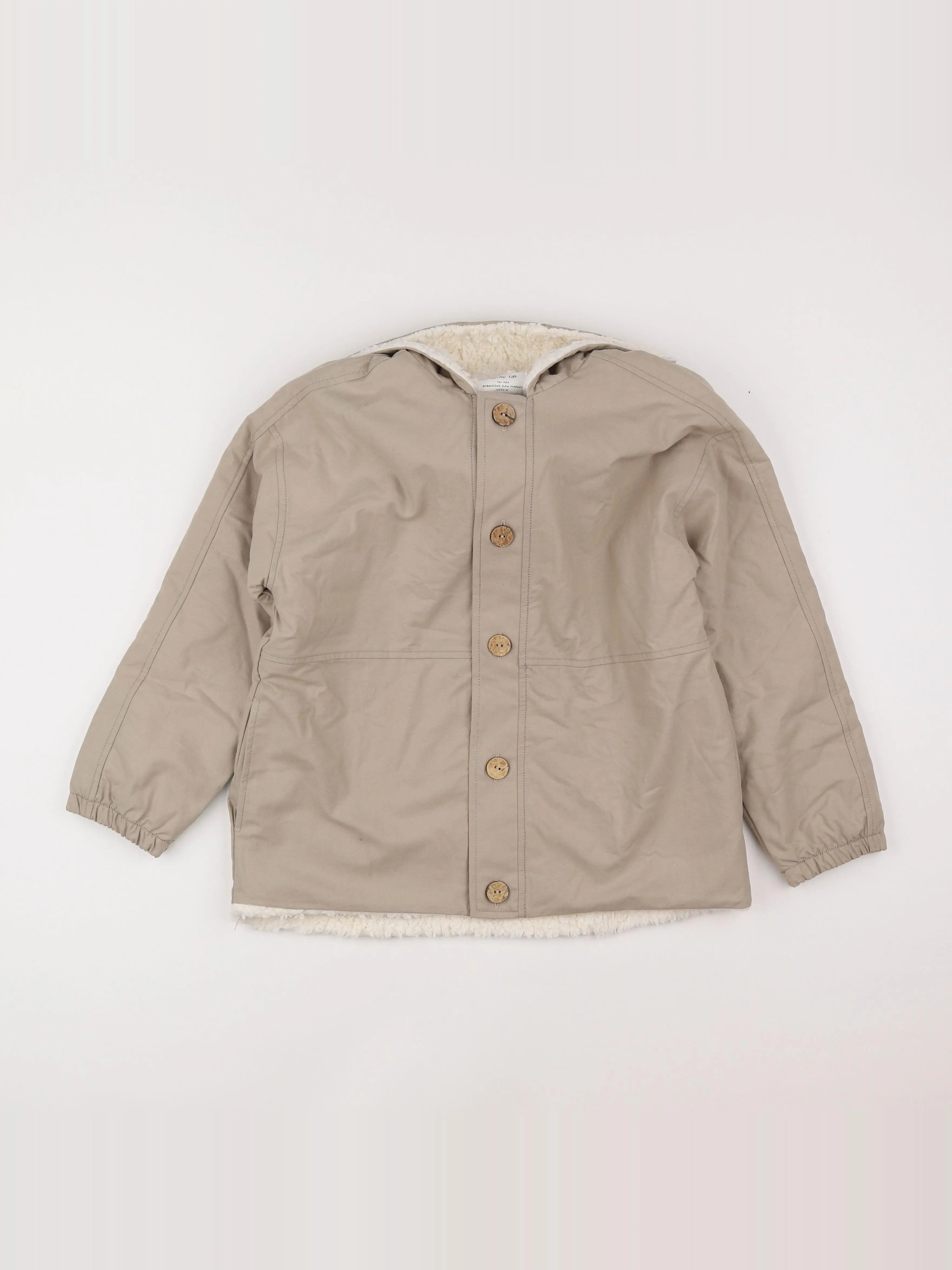 Play Up - veste beige - 10 ans