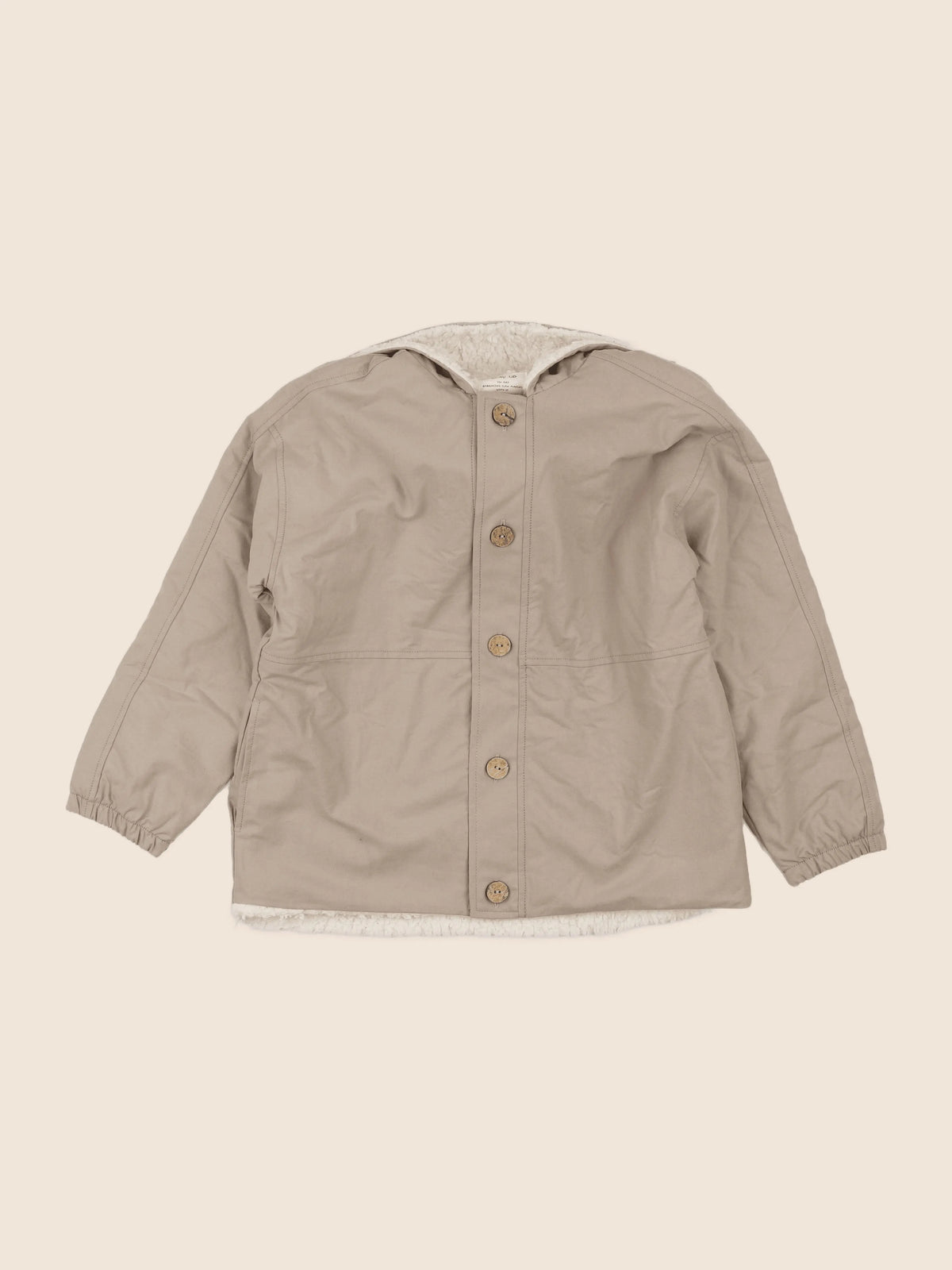 Play Up - veste beige - 10 ans