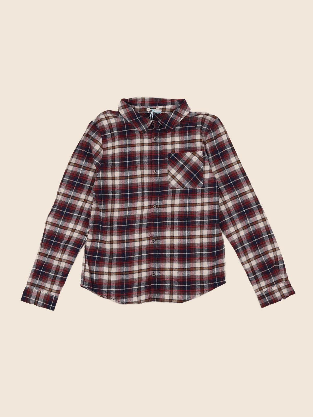 Little Cigogne - chemise rouge - 14 ans