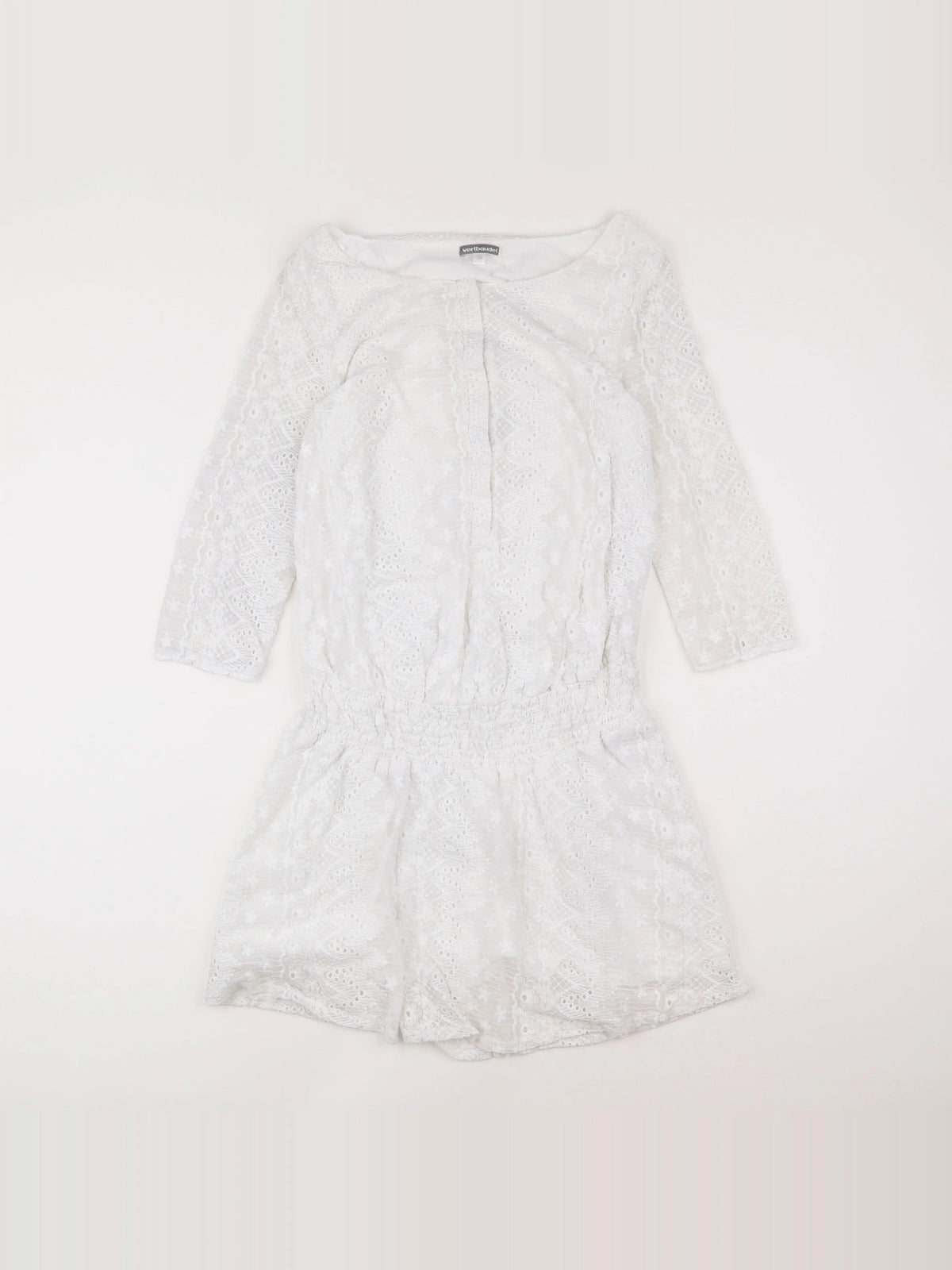 Vertbaudet - robe grossesse blanc - 38