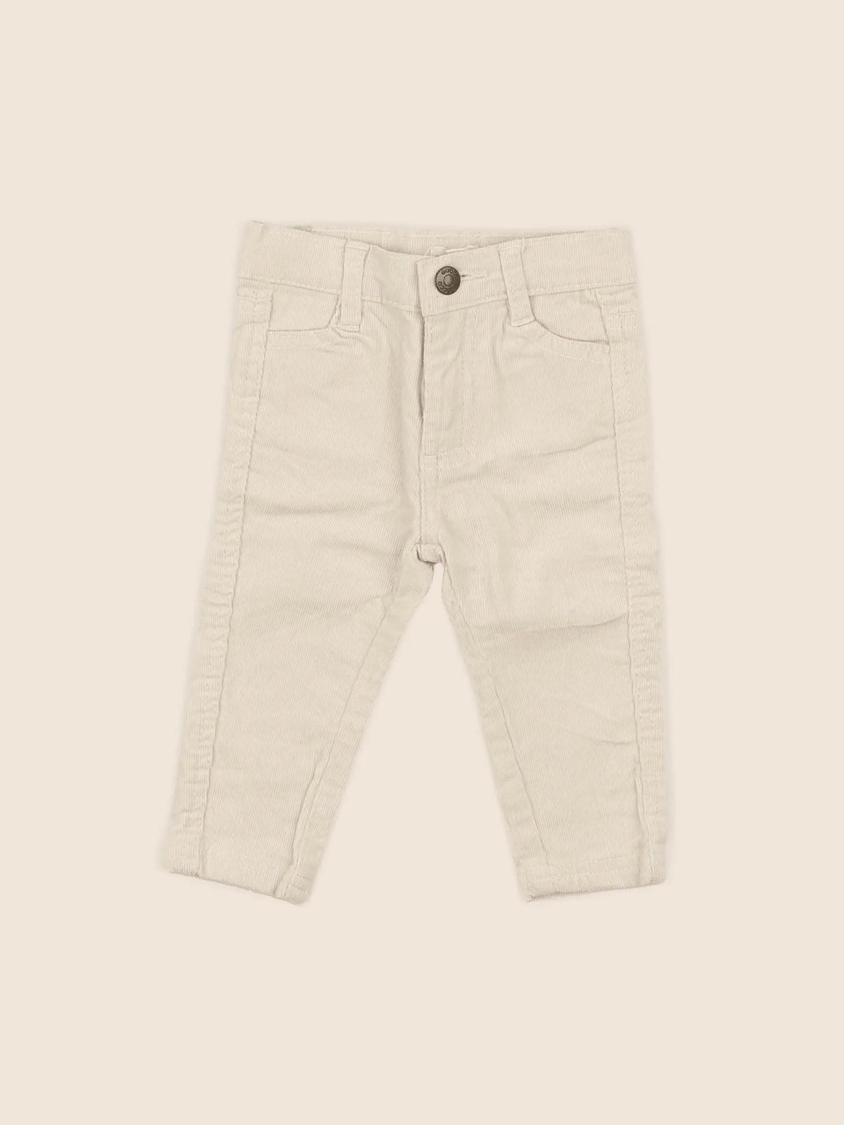 Gocco - pantalon beige - 6/9 mois