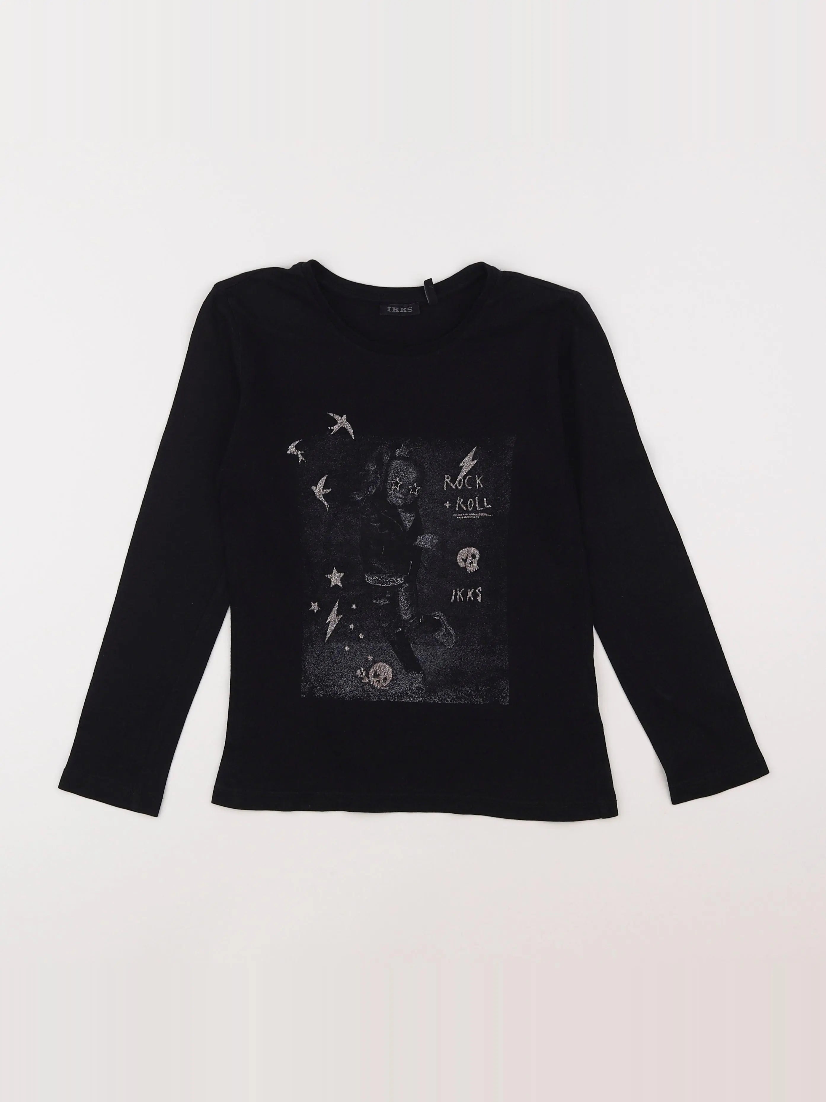 IKKS - tee-shirt noir - 6 ans