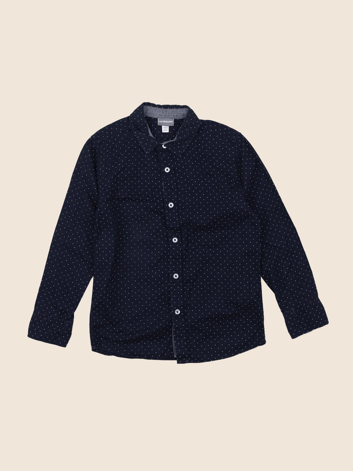 Vertbaudet - chemise bleu - 8 ans
