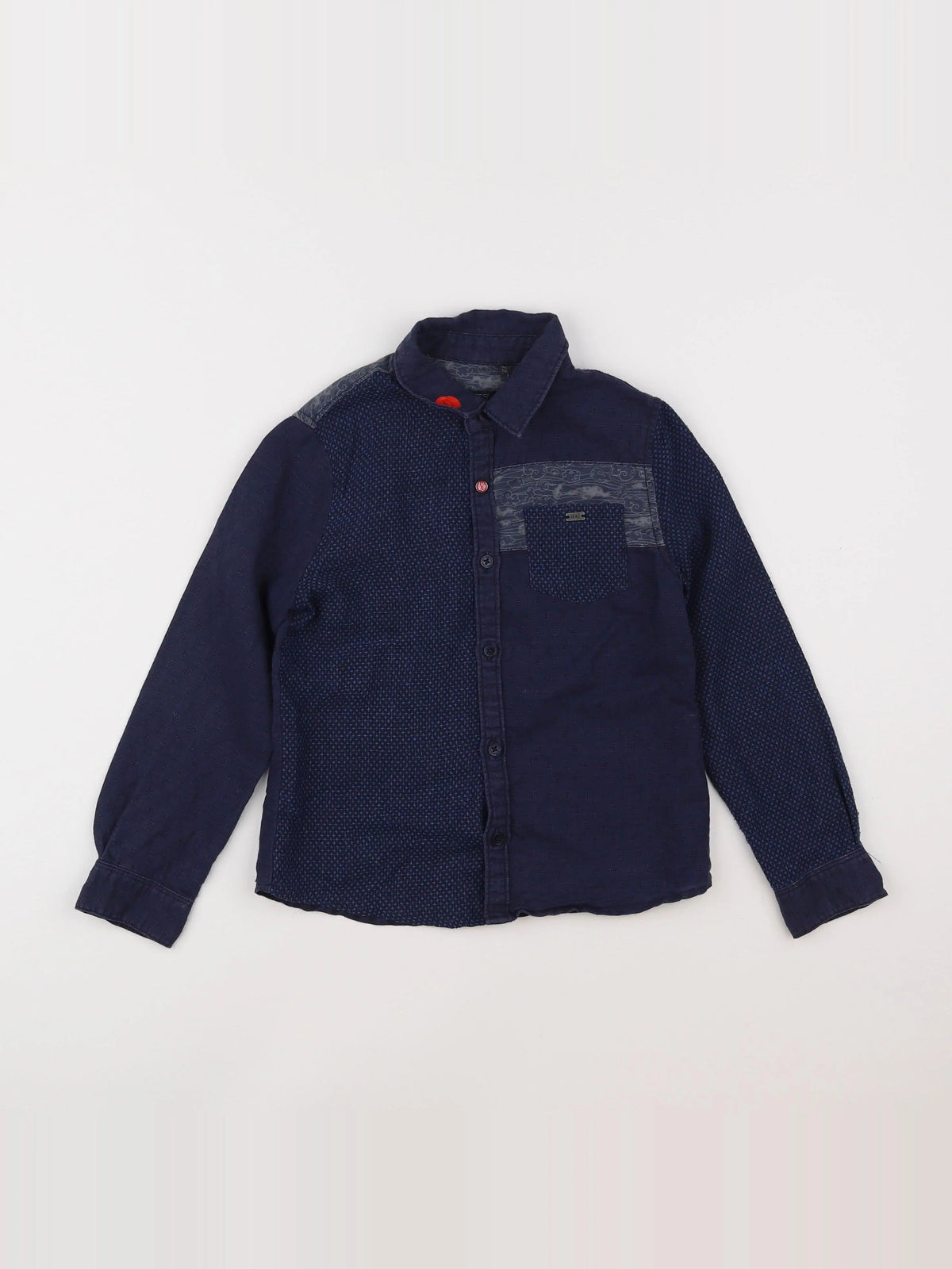 IKKS - chemise bleu - 6 ans
