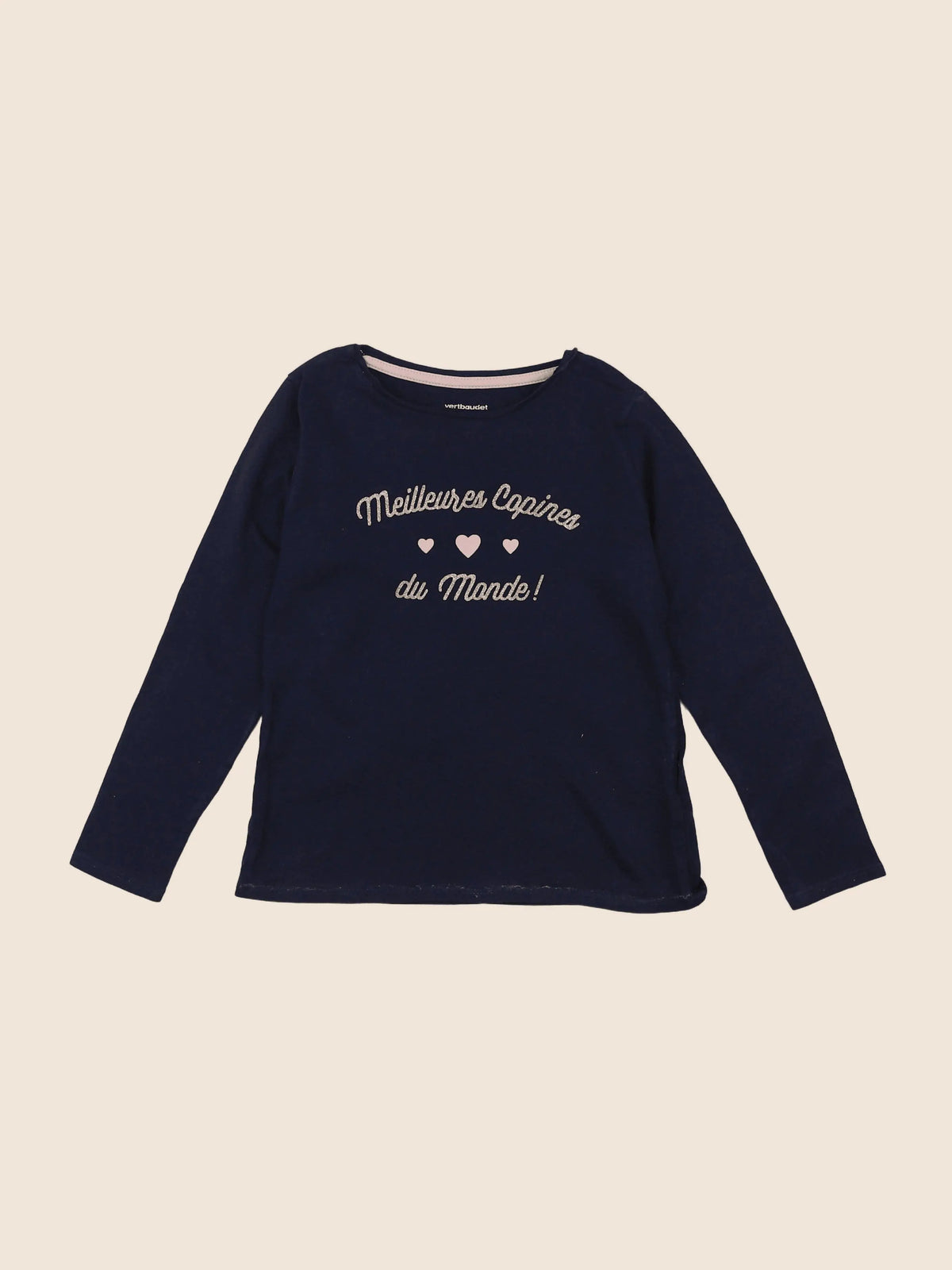 Vertbaudet - tee-shirt bleu - 6 ans