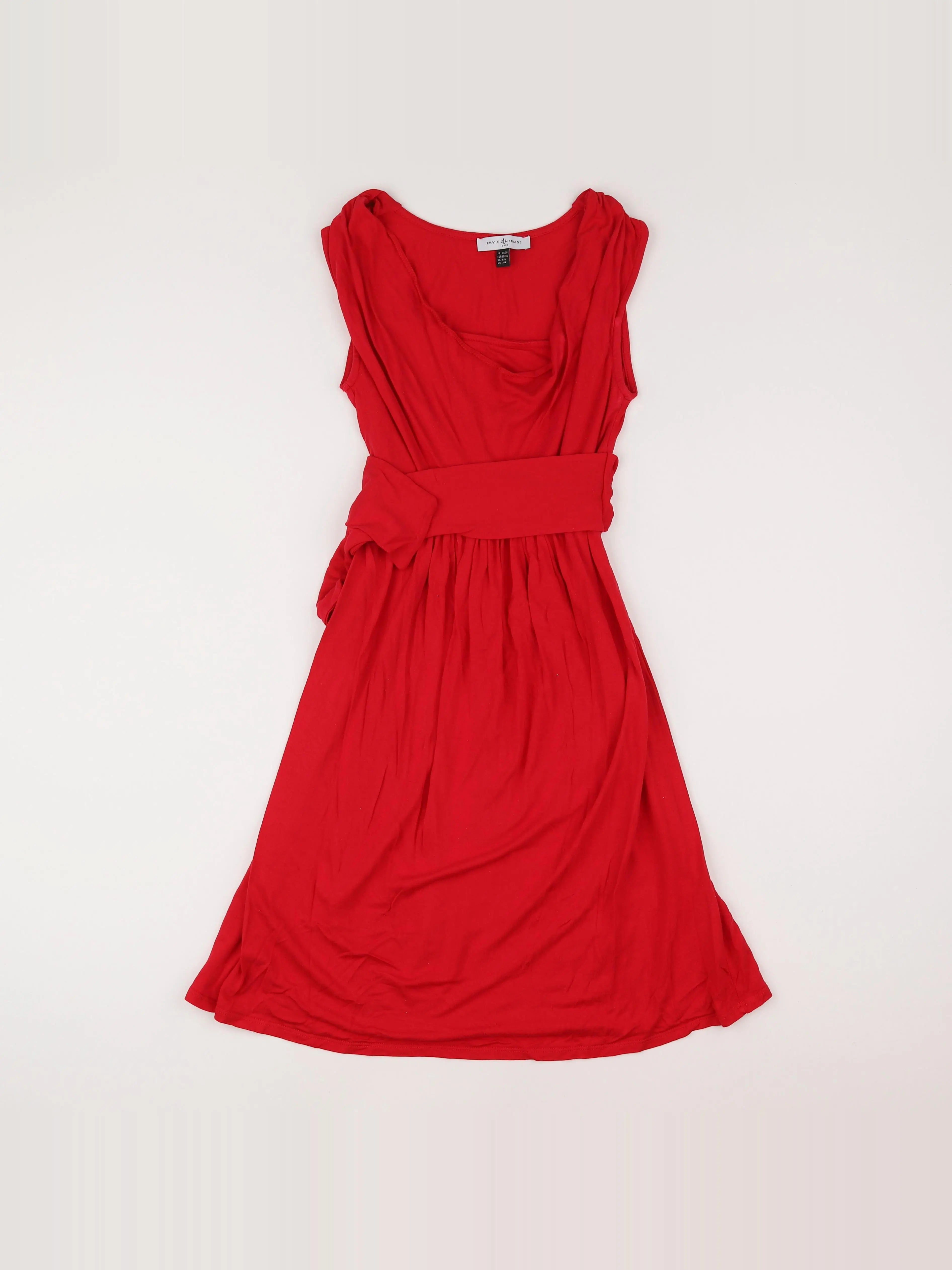 Envie de fraise - robe grossesse rouge - 34 à 36