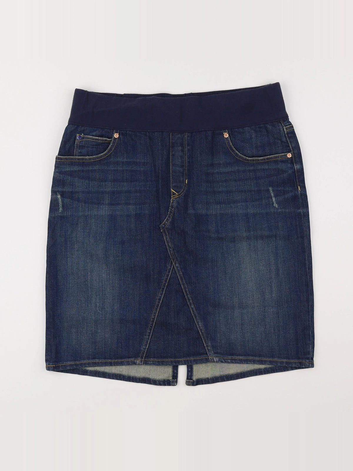 GAP maternité - jupe grossesse bleu - 40