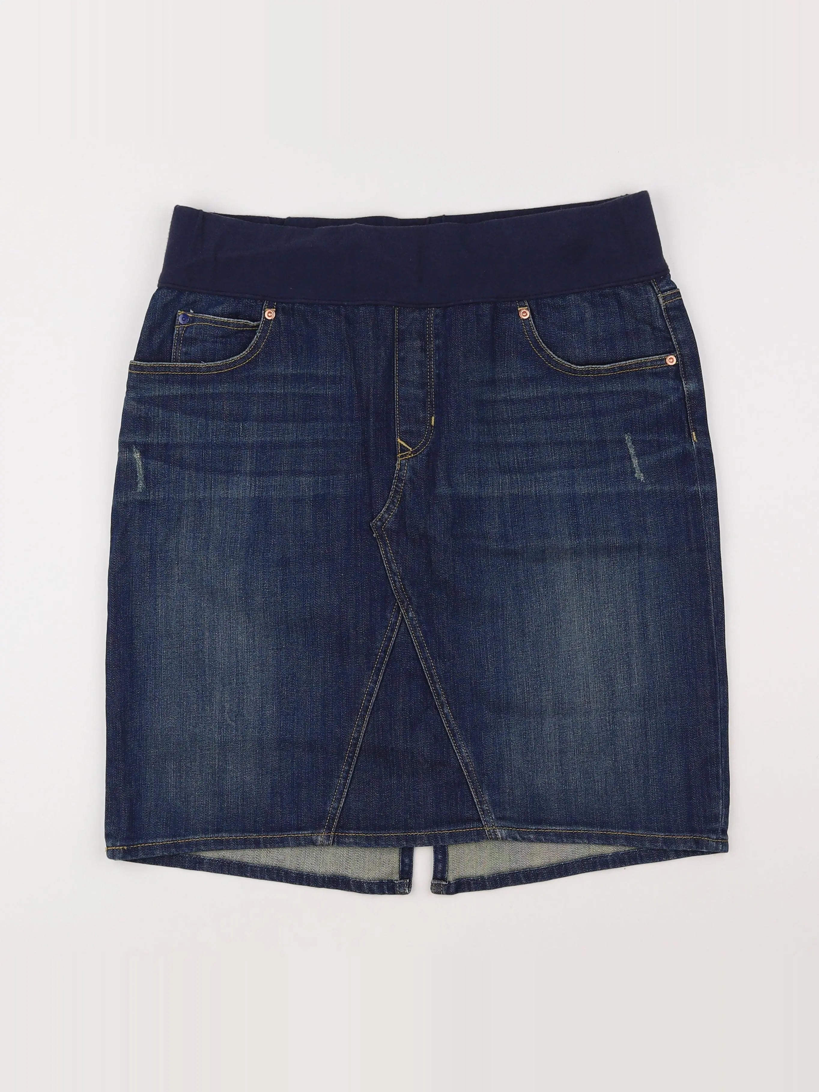 GAP maternité - jupe grossesse bleu - 40