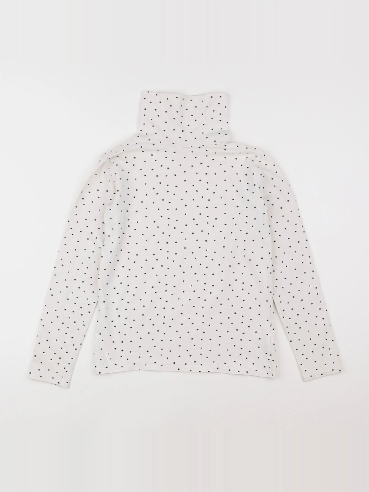 Vertbaudet - sous-pull blanc - 10 ans