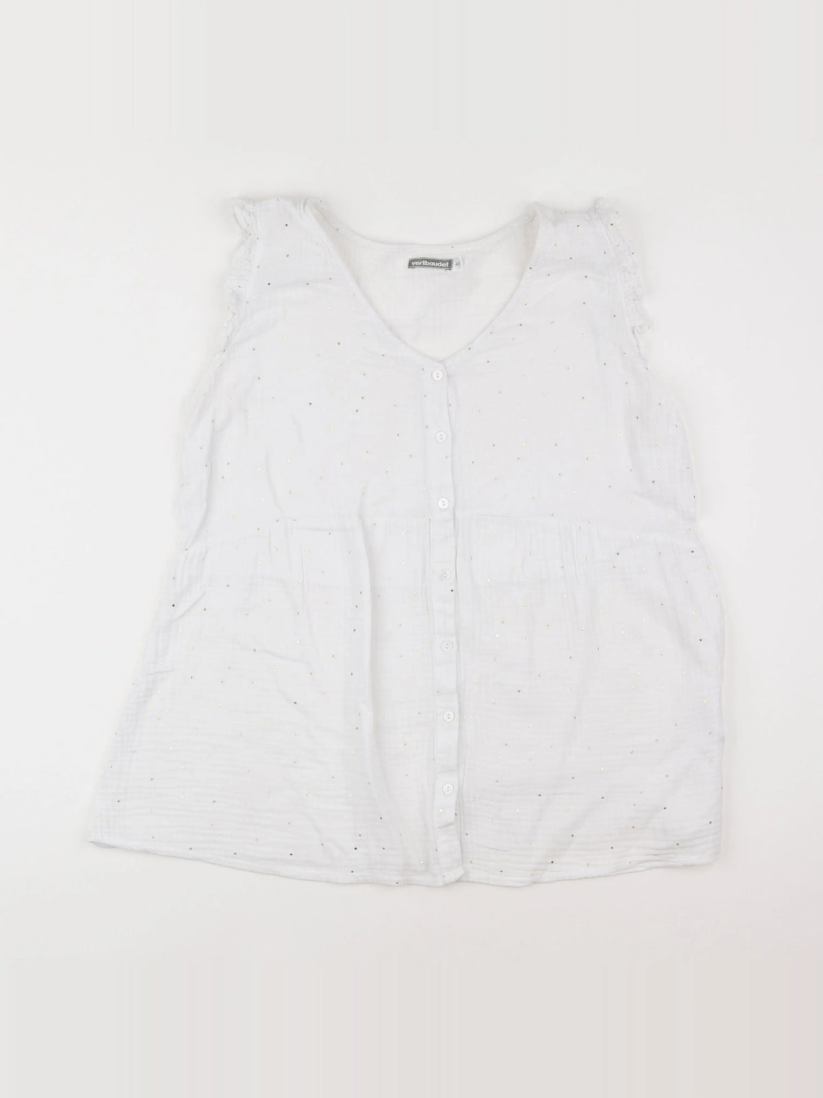 Vertbaudet - blouse grossesse blanc - 40