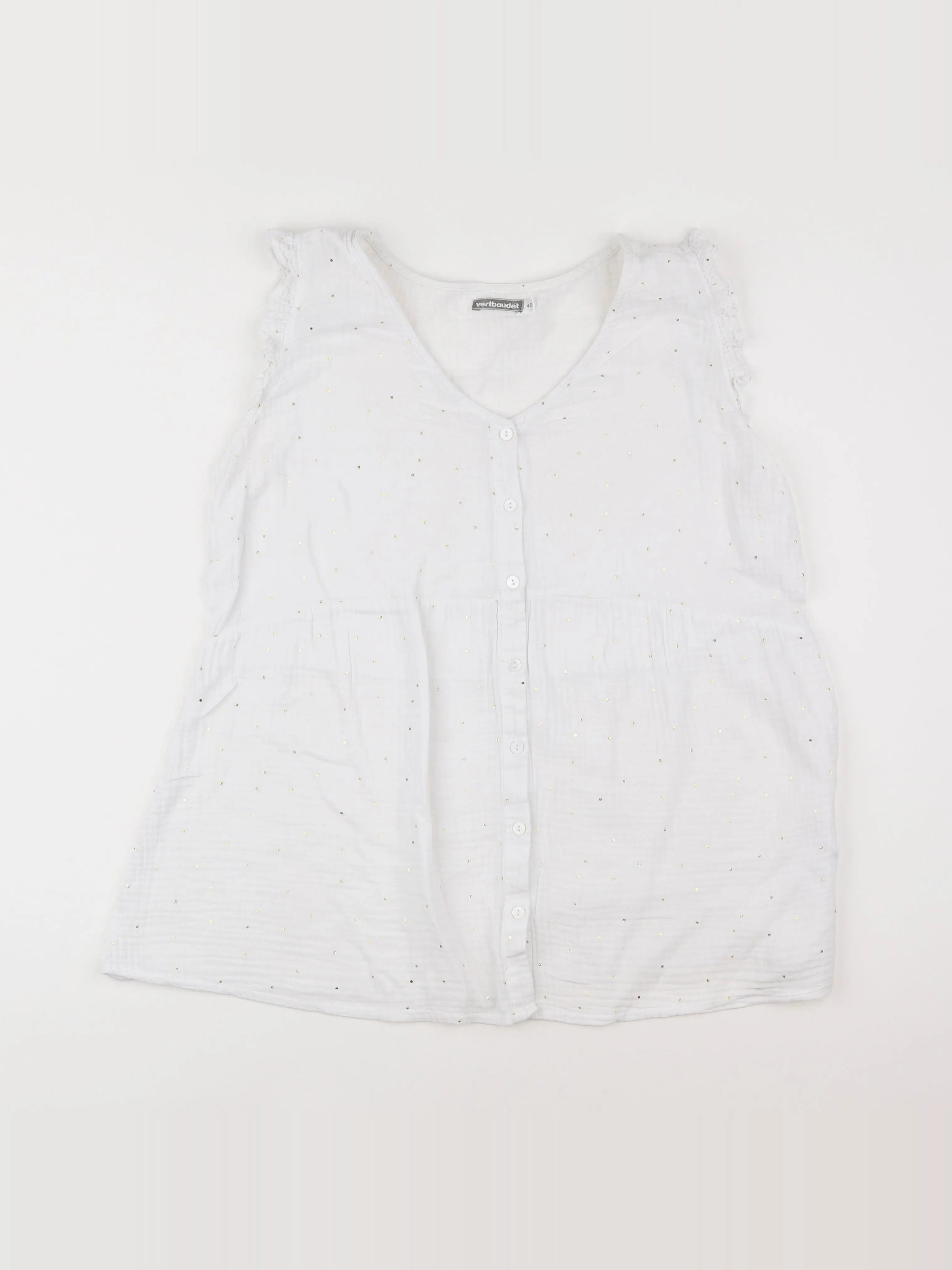 Vertbaudet - blouse grossesse blanc - 40