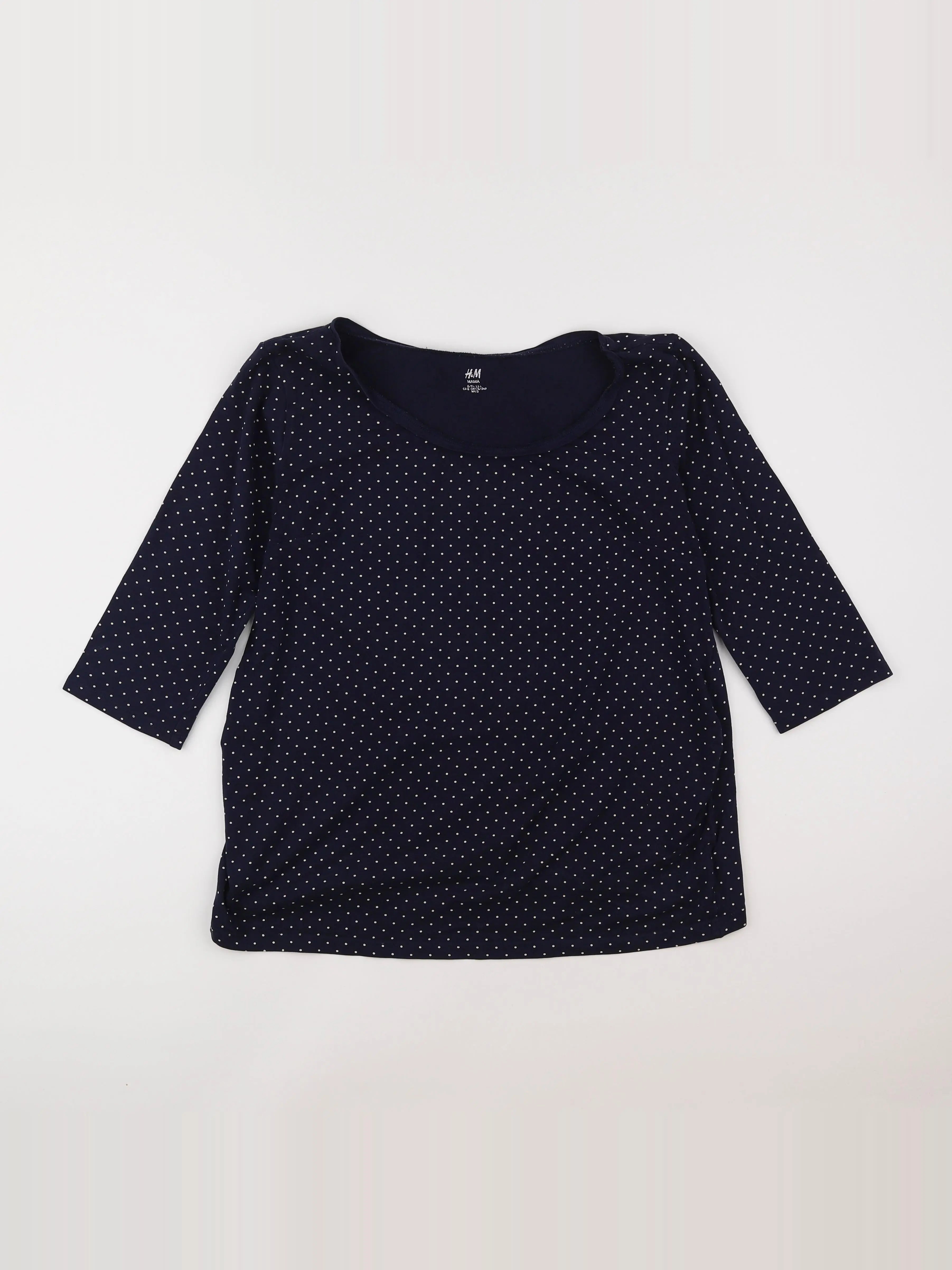 H&M - tee-shirt grossesse bleu - 38