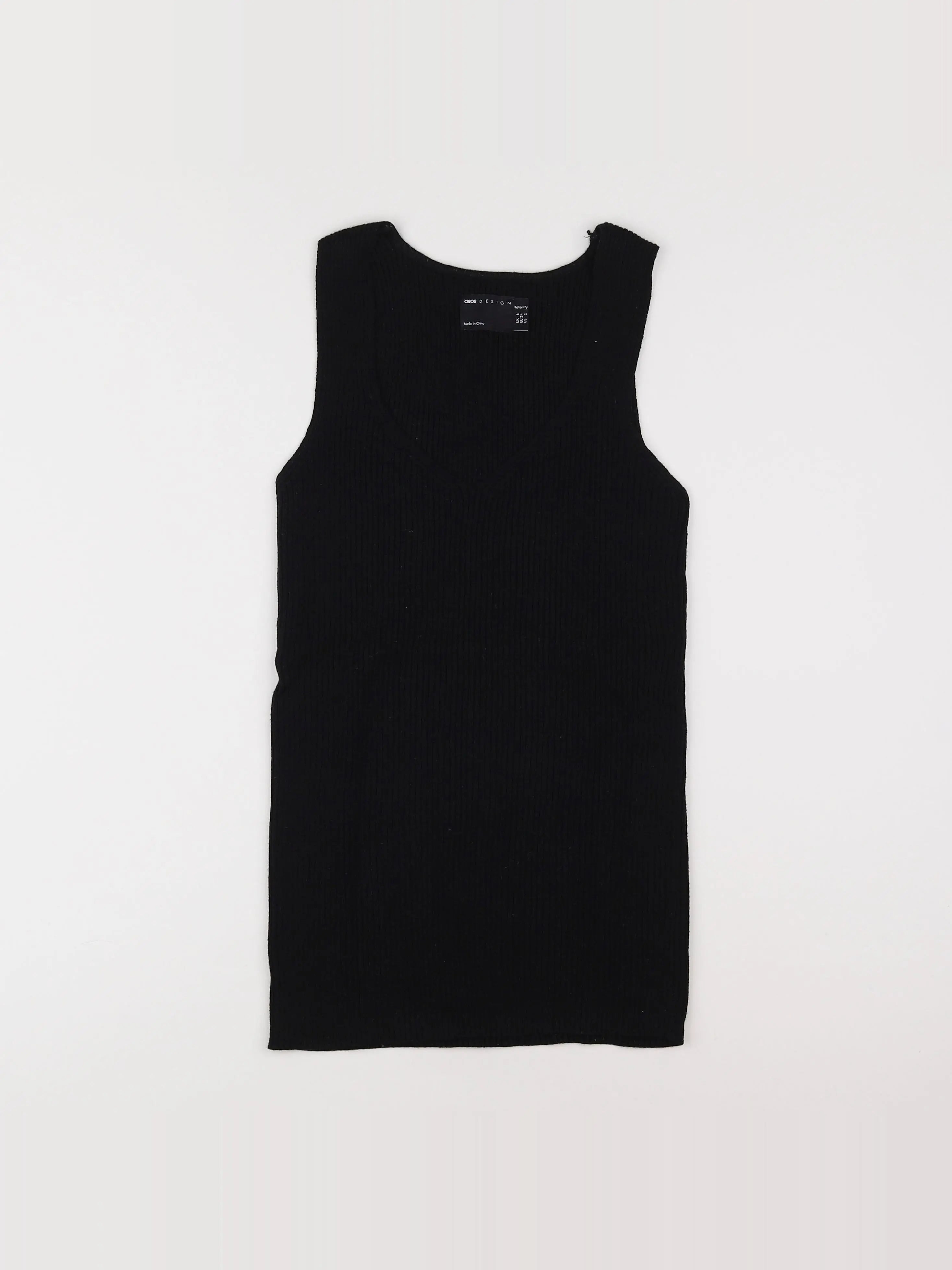 Asos - débardeur grossesse noir - 34