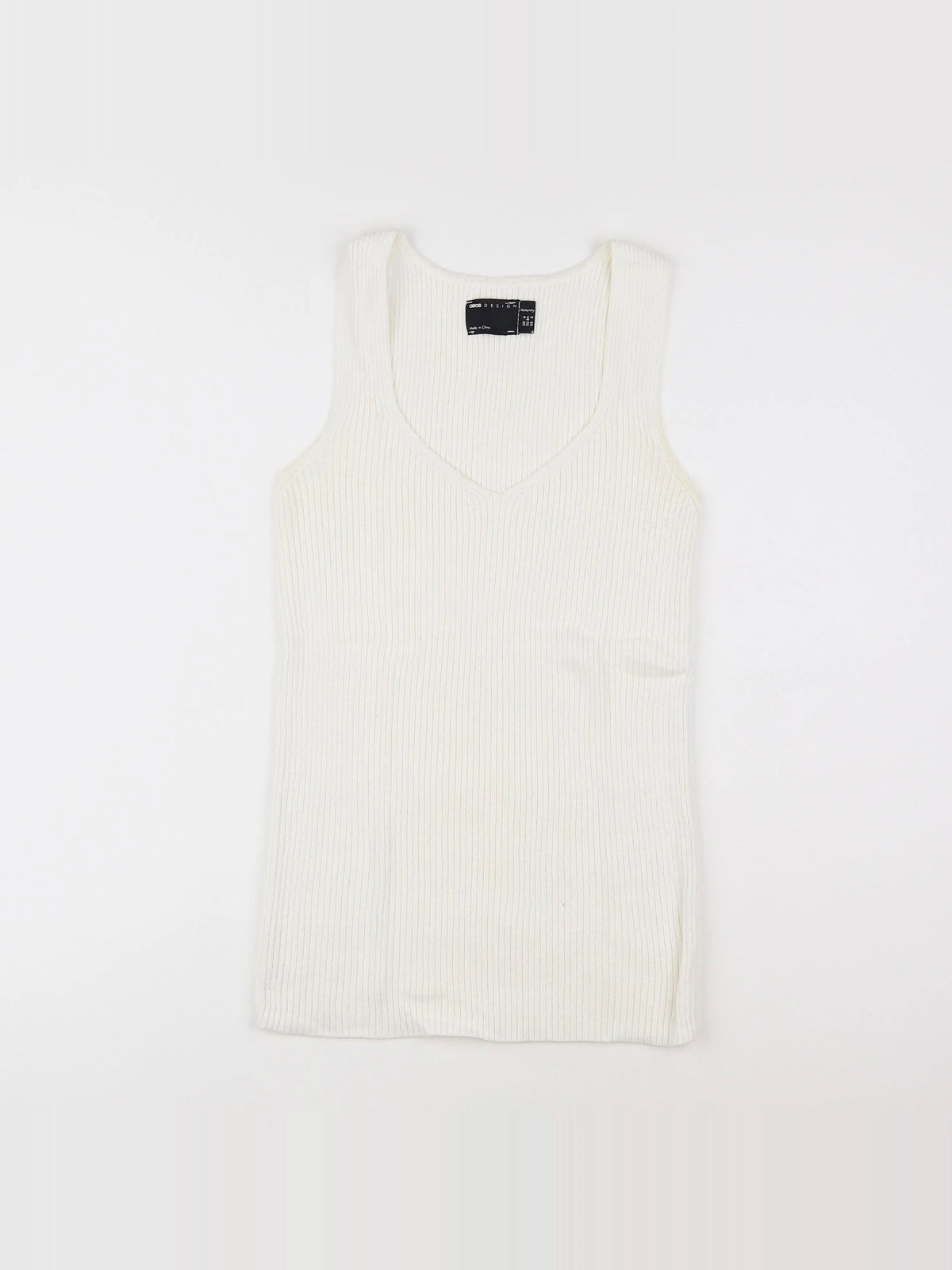 Asos - débardeur grossesse blanc - 34